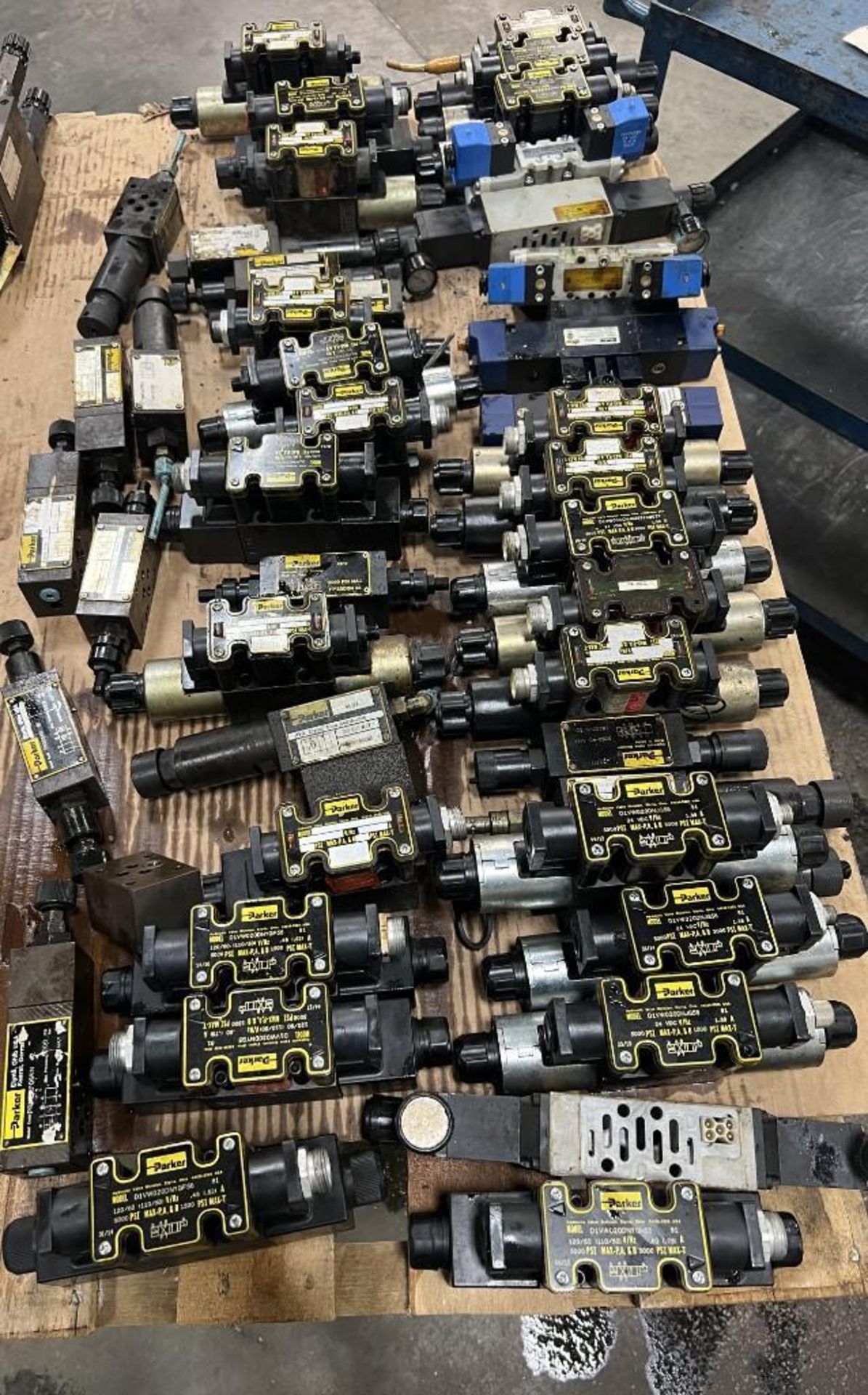 Large Lot of Parker Valves