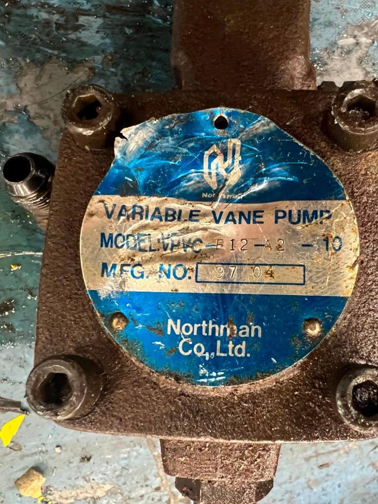 Northman Co. #VPVC-F12-A2-10 Variable Vane Pump - Image 3 of 3