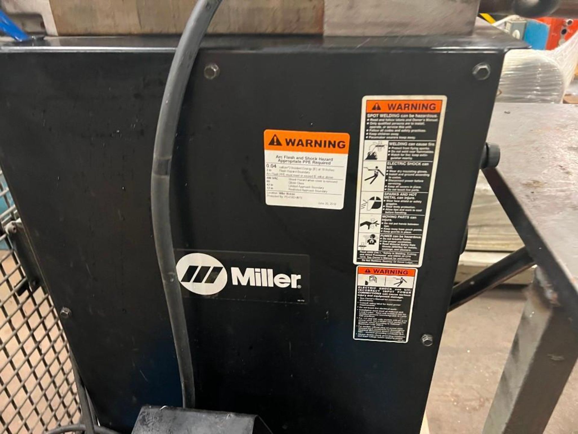 20 KVA Miller #SSW-2040ATT Resistance Spot Welder - Image 7 of 9