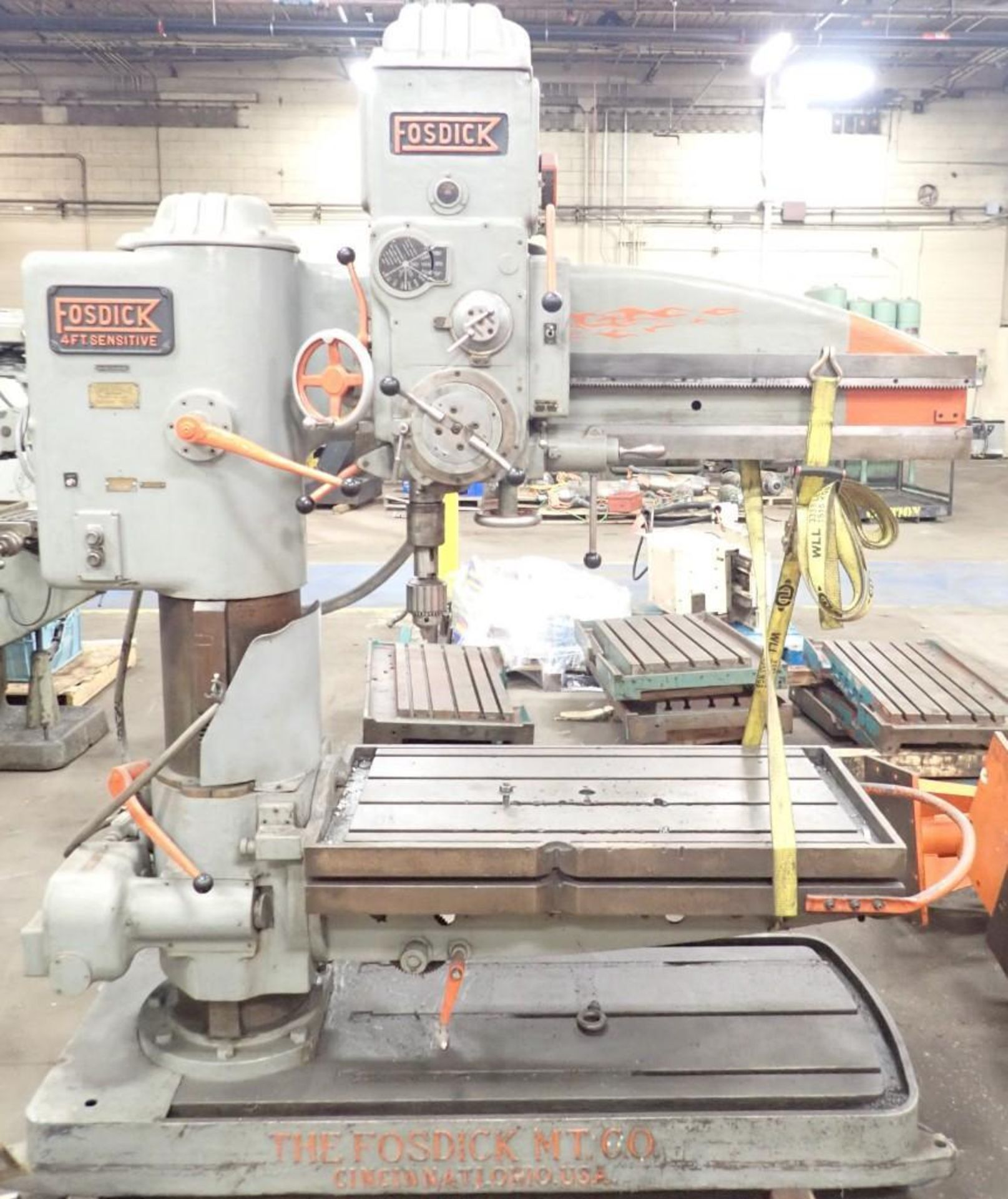 4' Fosdick Sensitive Radial Drill