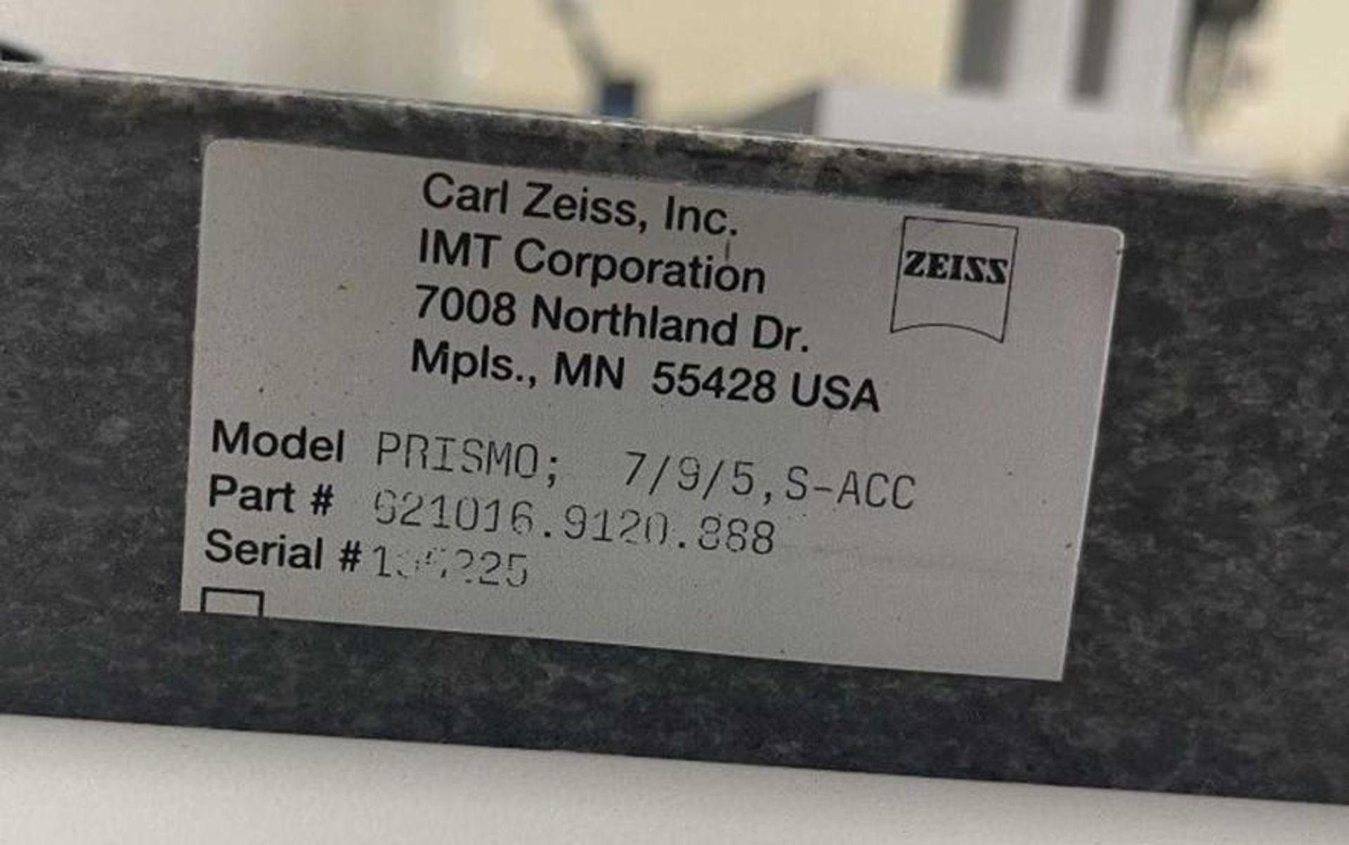 Zeiss PRISMO 795 CMM w/Vast Probe Head - Image 10 of 15