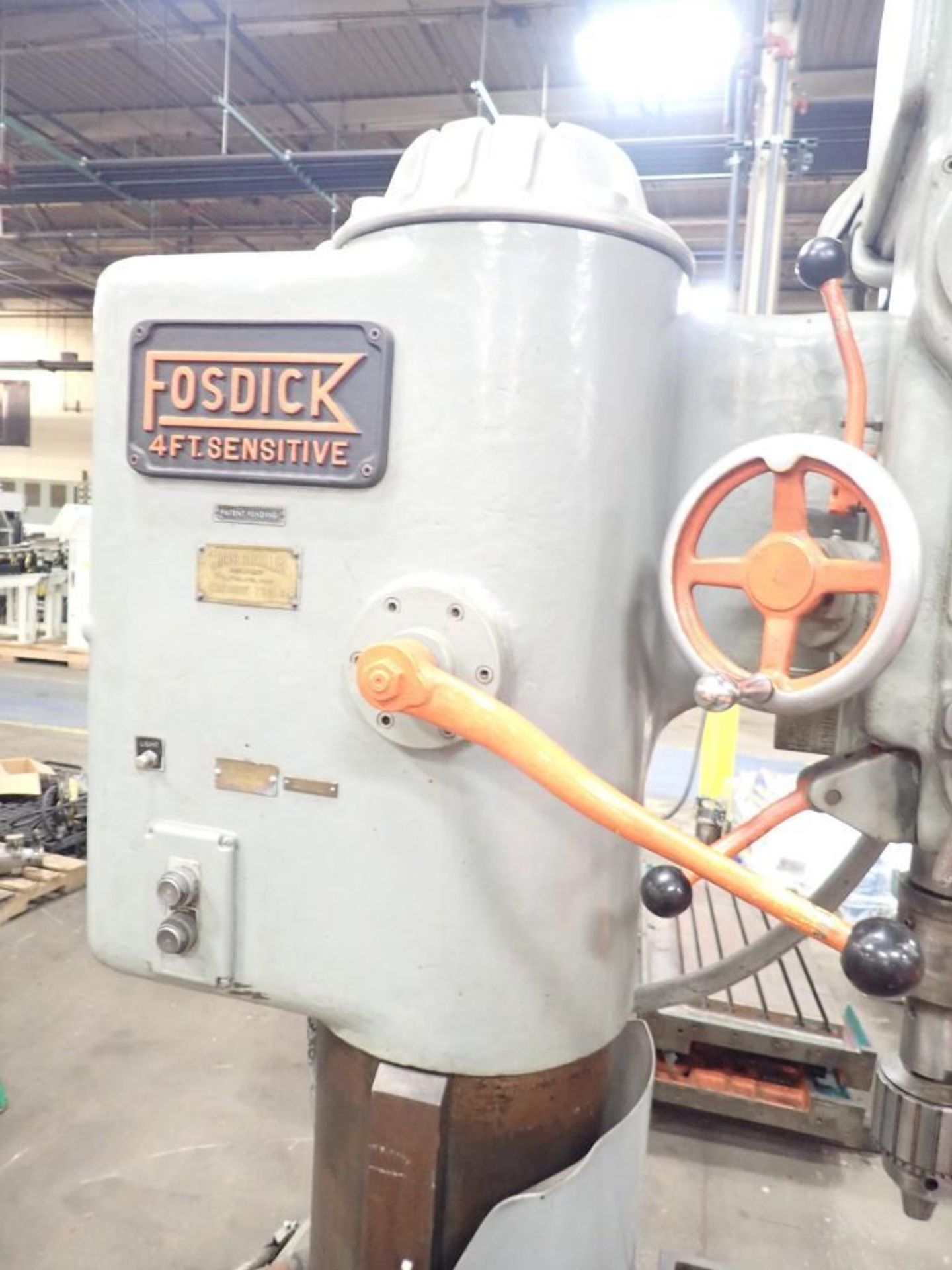 4' Fosdick Sensitive Radial Drill - Image 6 of 10