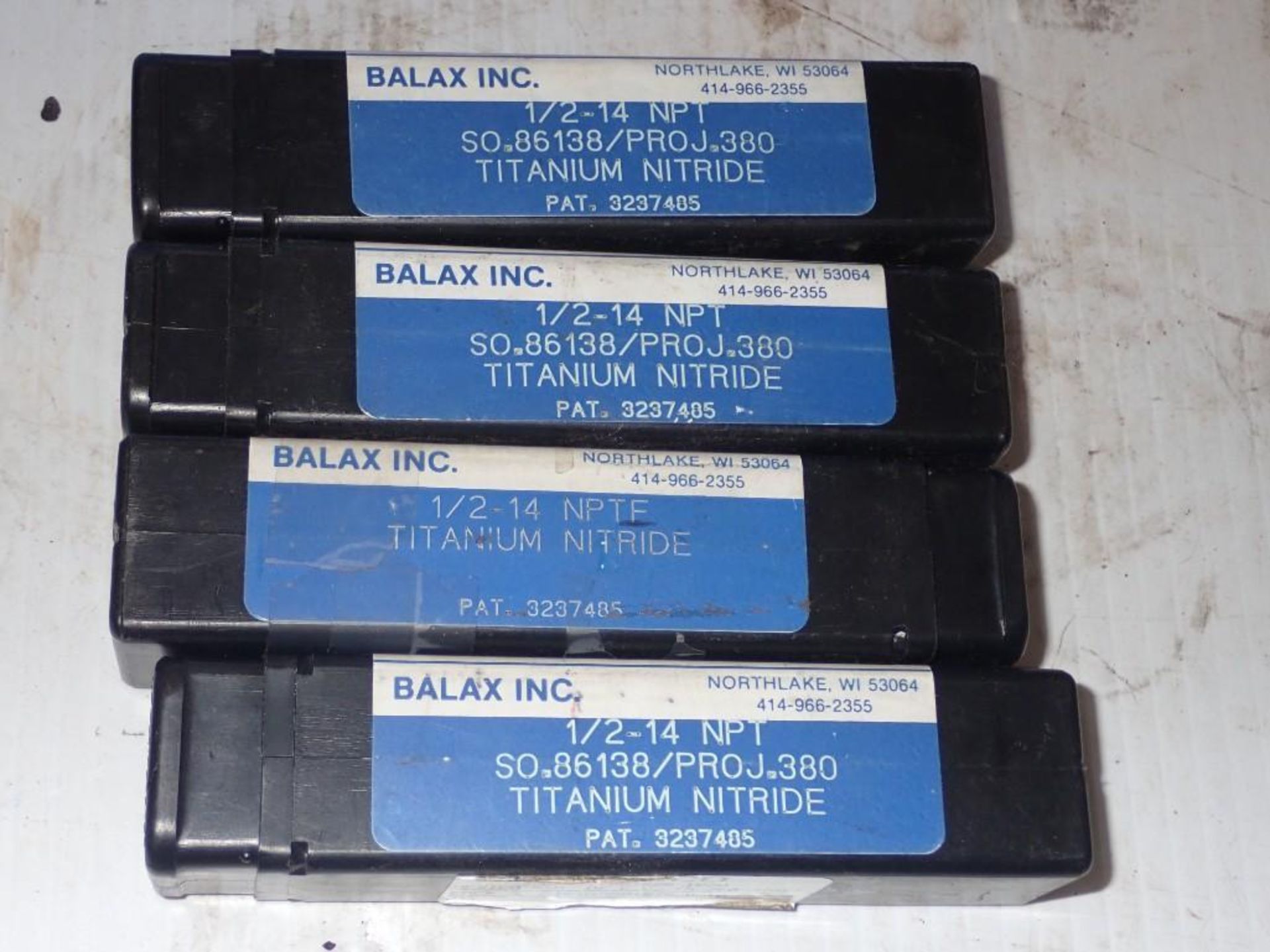 Lot of (4) Balax Taps