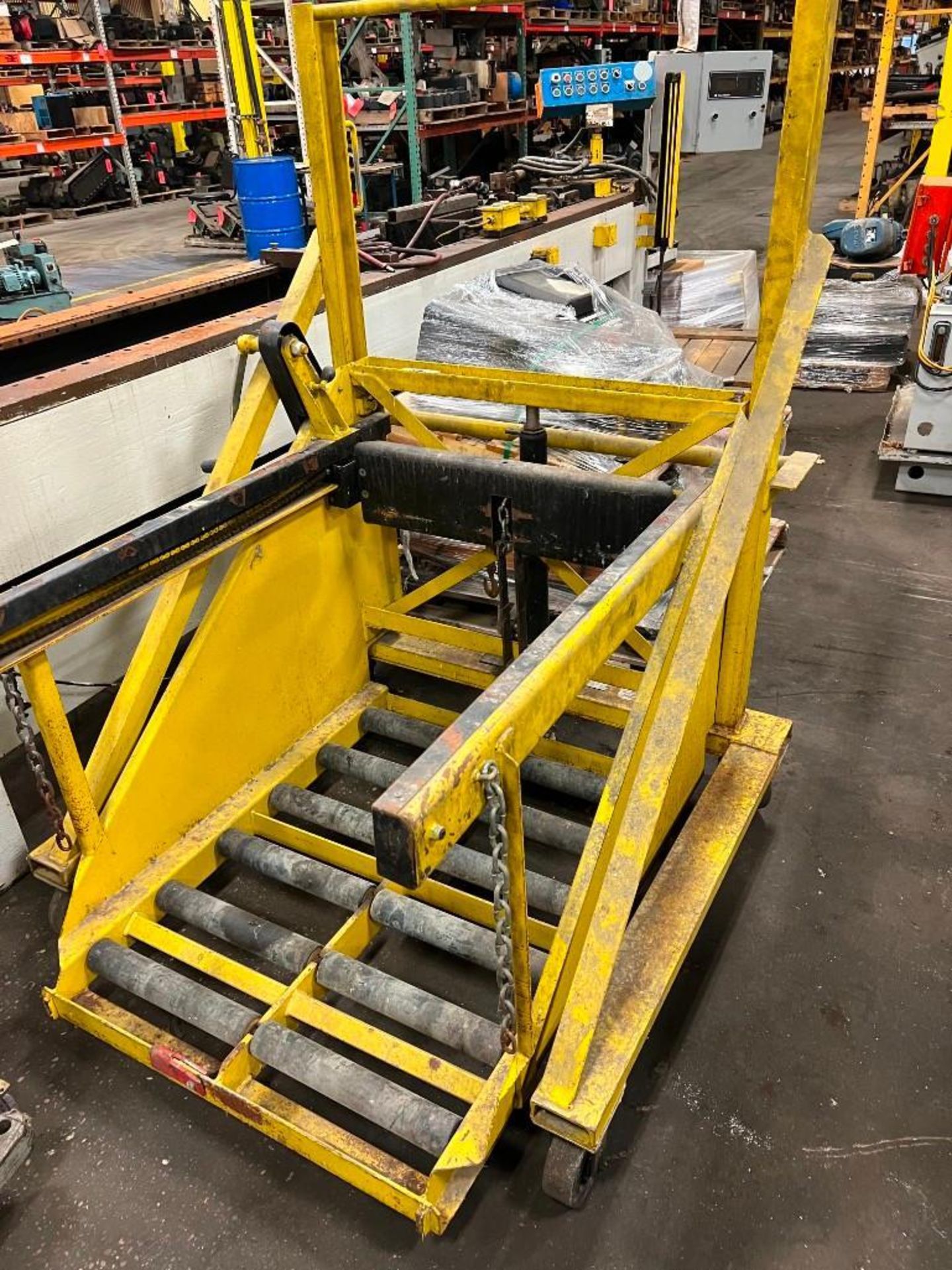 MTC Forklift Battery Changer Cart