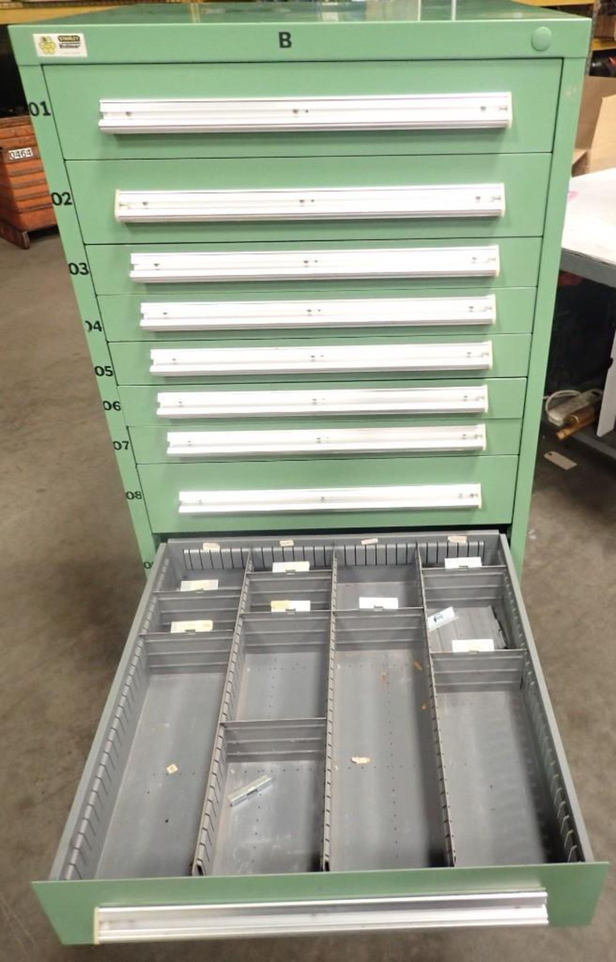 11 Drawer Stanly Vidmar Tool Cabinet - Image 14 of 16