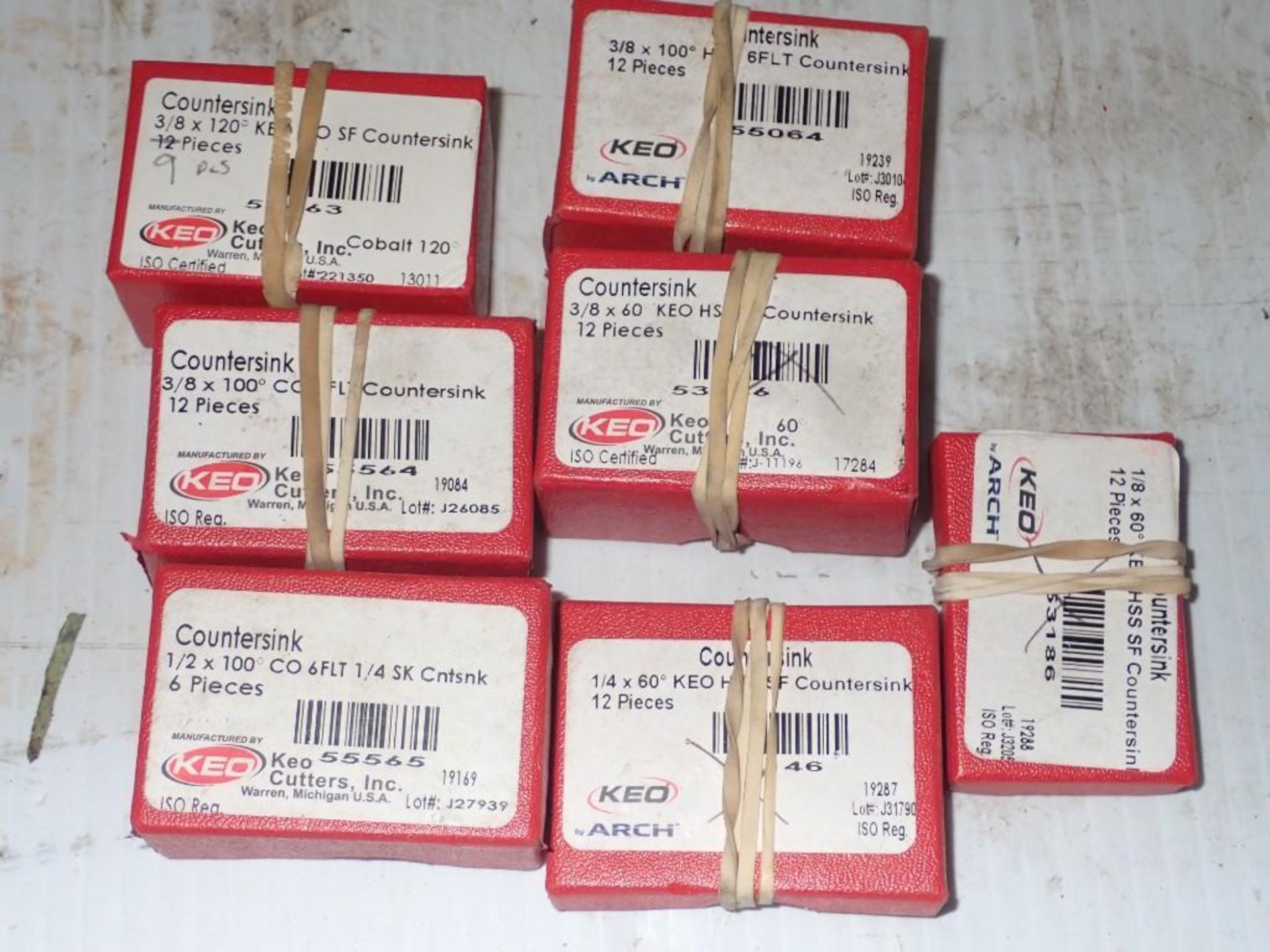 Lot of Misc KEO Countersinks