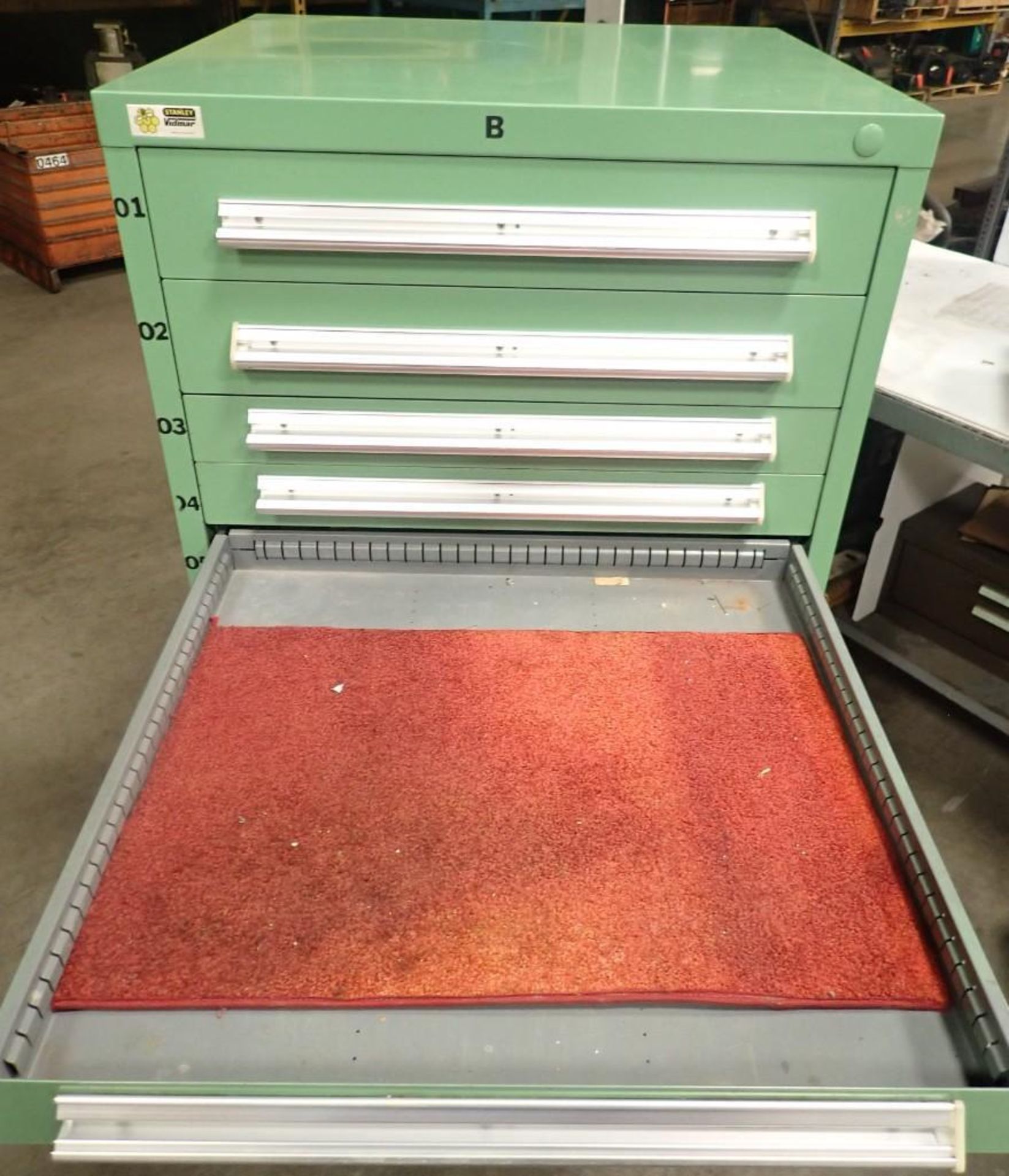 11 Drawer Stanly Vidmar Tool Cabinet - Image 10 of 16
