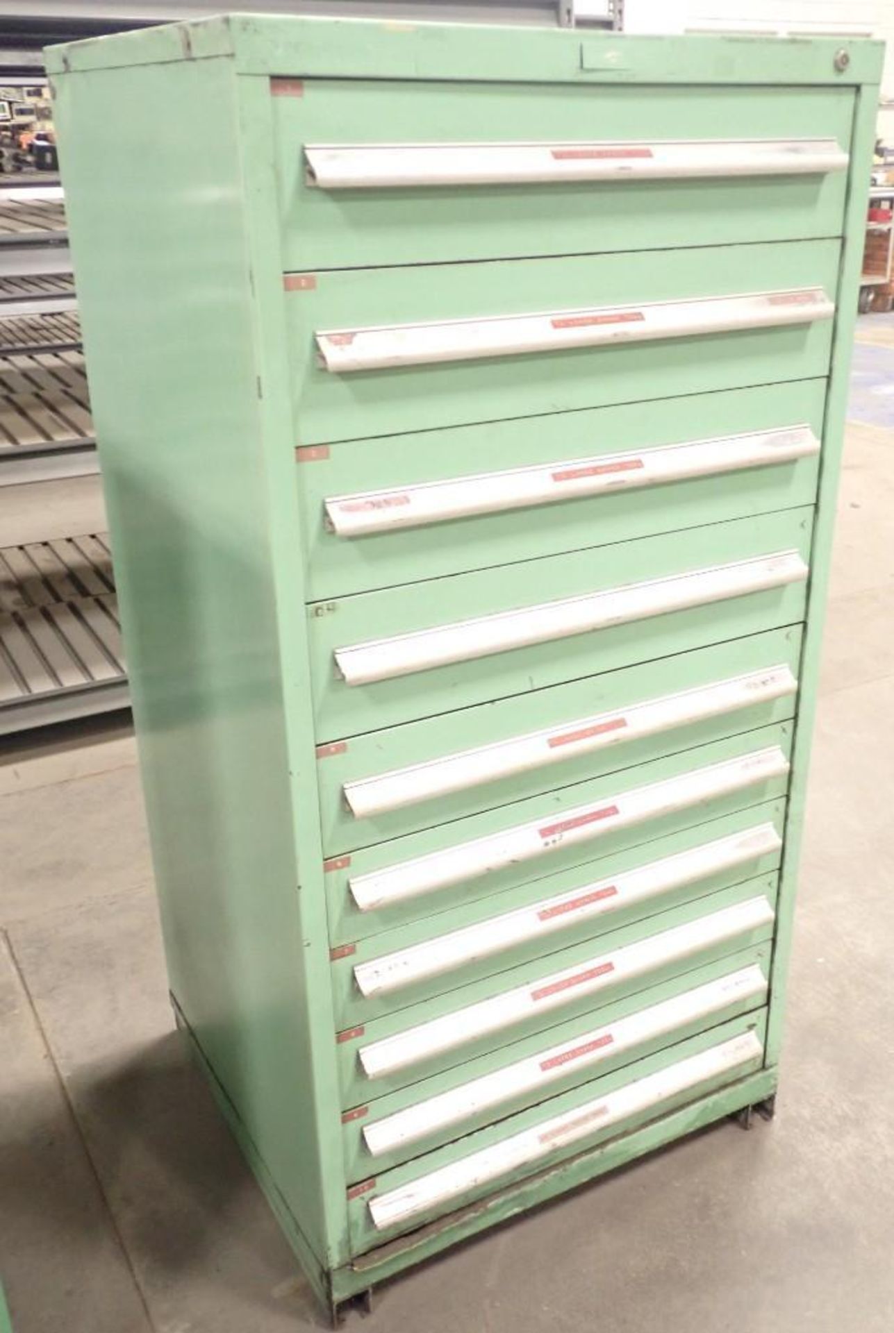 10 Drawer Vidmar Style Cabinet