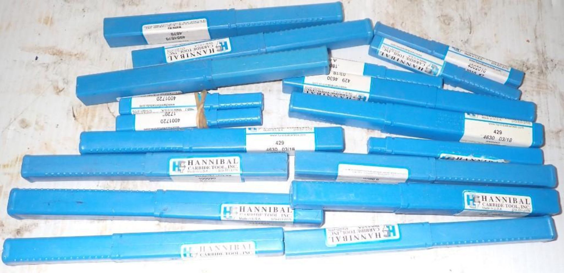 Lot of Hannibal Carbide Tooling