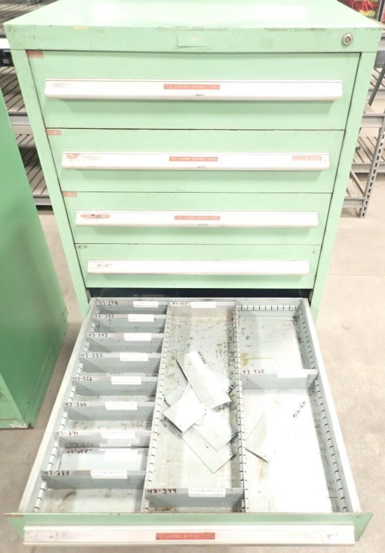 10 Drawer Vidmar Style Cabinet - Image 7 of 12