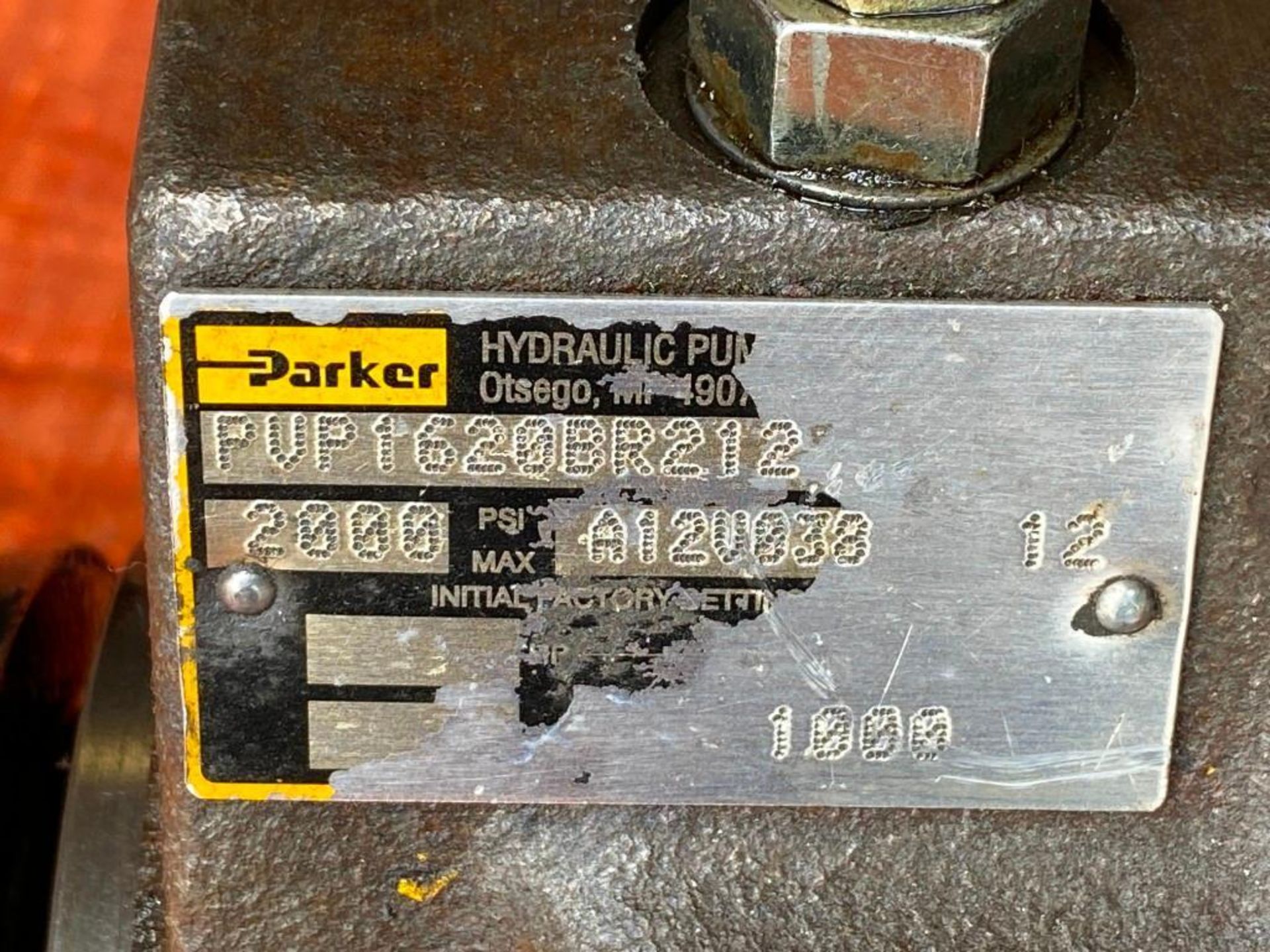 Parker #PVP1620BR212 Hydraulic Pump - Image 4 of 5
