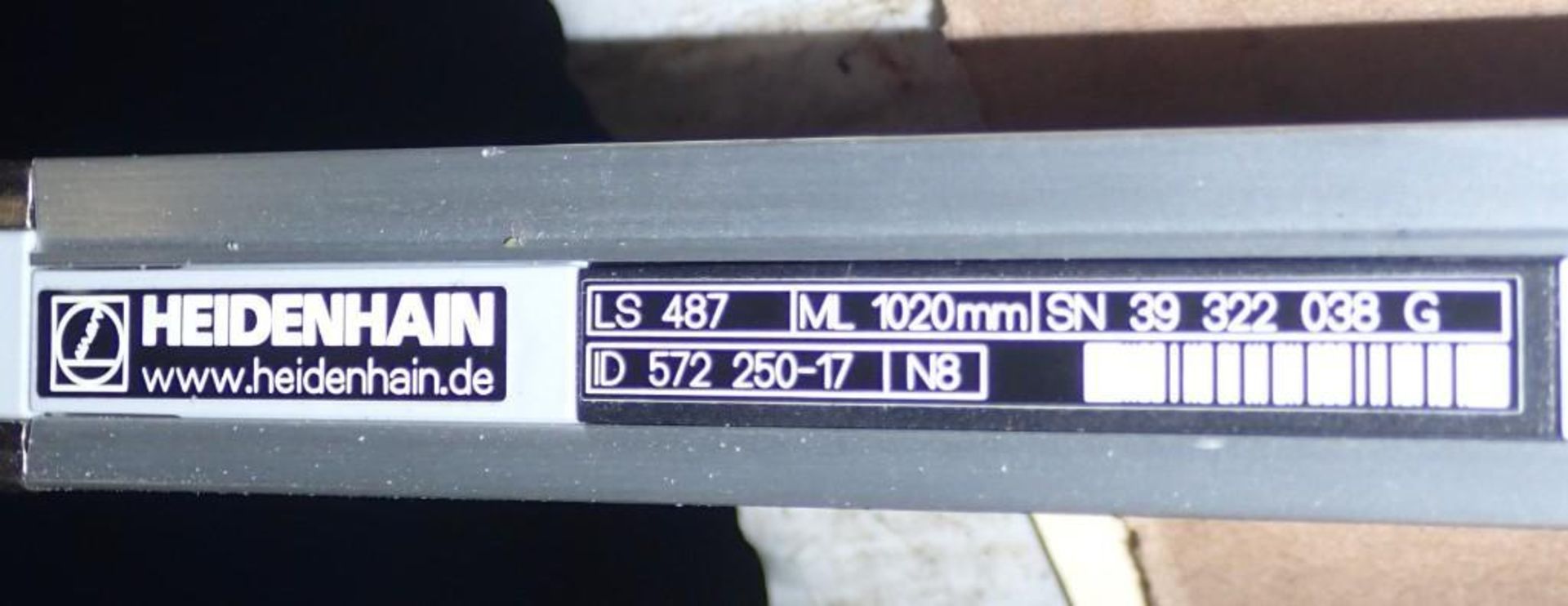 Lot of (2) Heidenhain Scales - Image 4 of 5