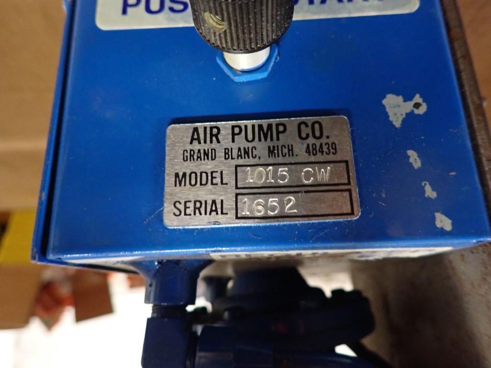 Air Pump Company Model #1015 CW - Image 5 of 5