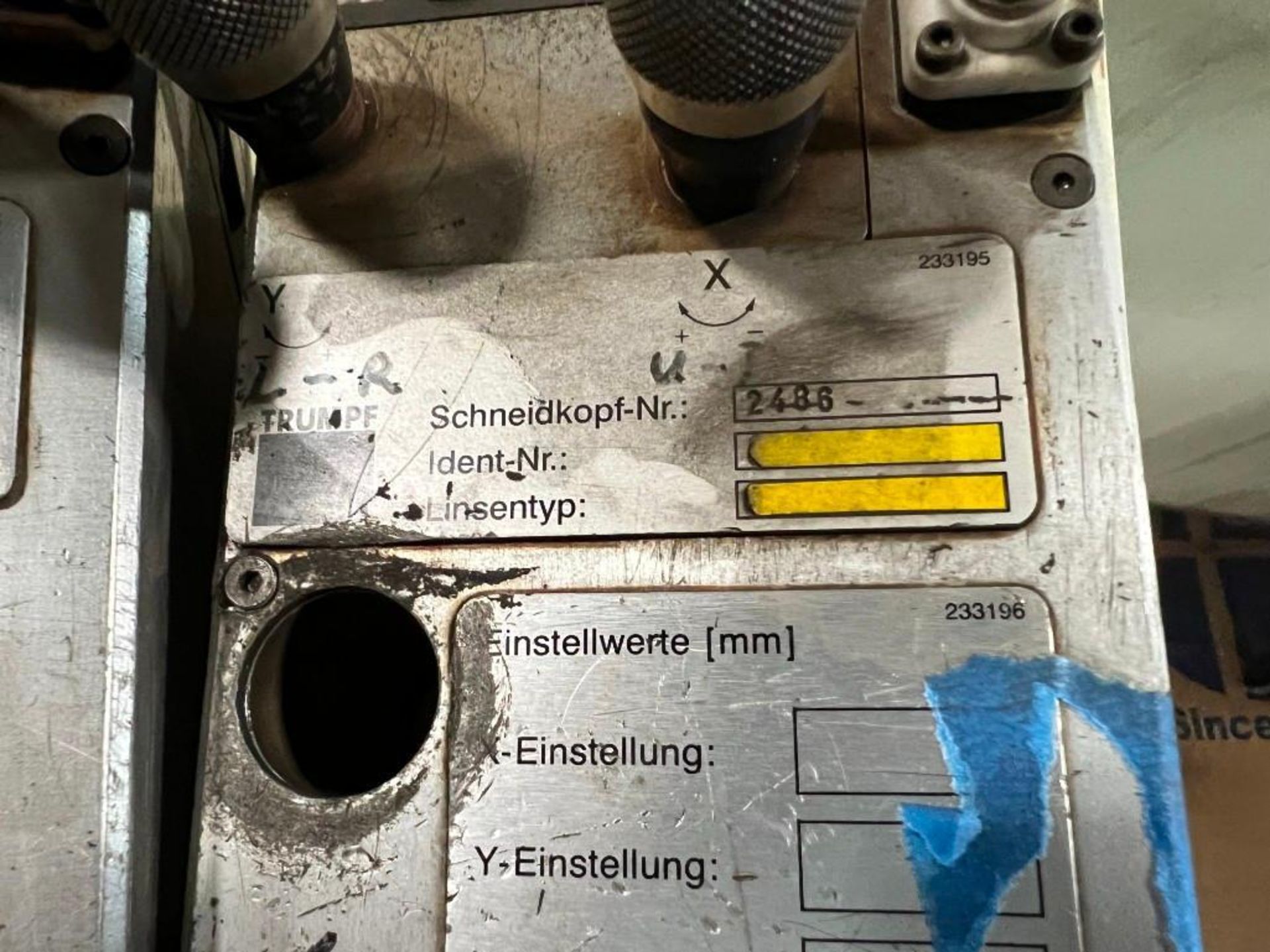 Lot of (2) Trumpf Laser Heads - Image 3 of 3