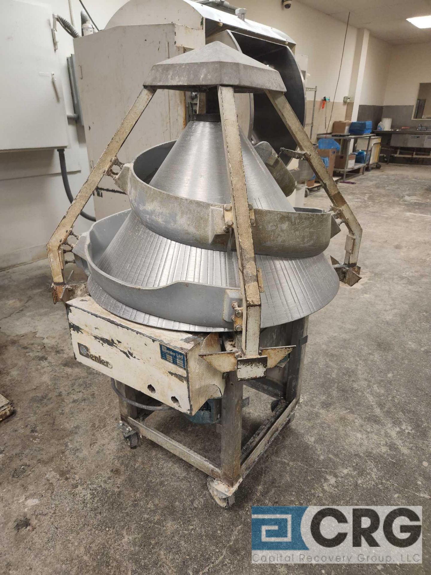 Beiner C3-B stainless steel conical dough rounder, s/n 514222221 phase