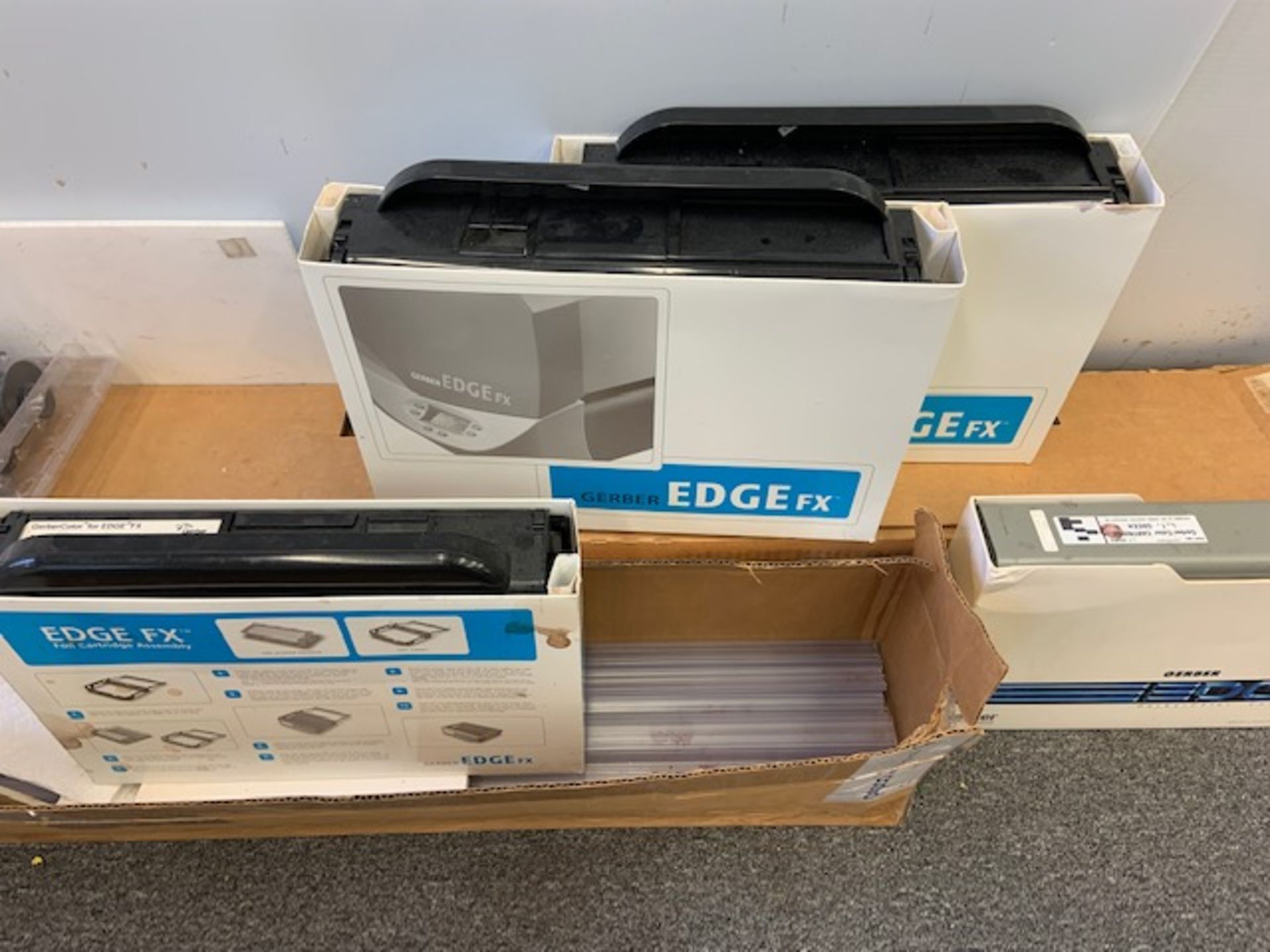 Gerber Edge FX Thermal Printer with Supplies - Image 4 of 8