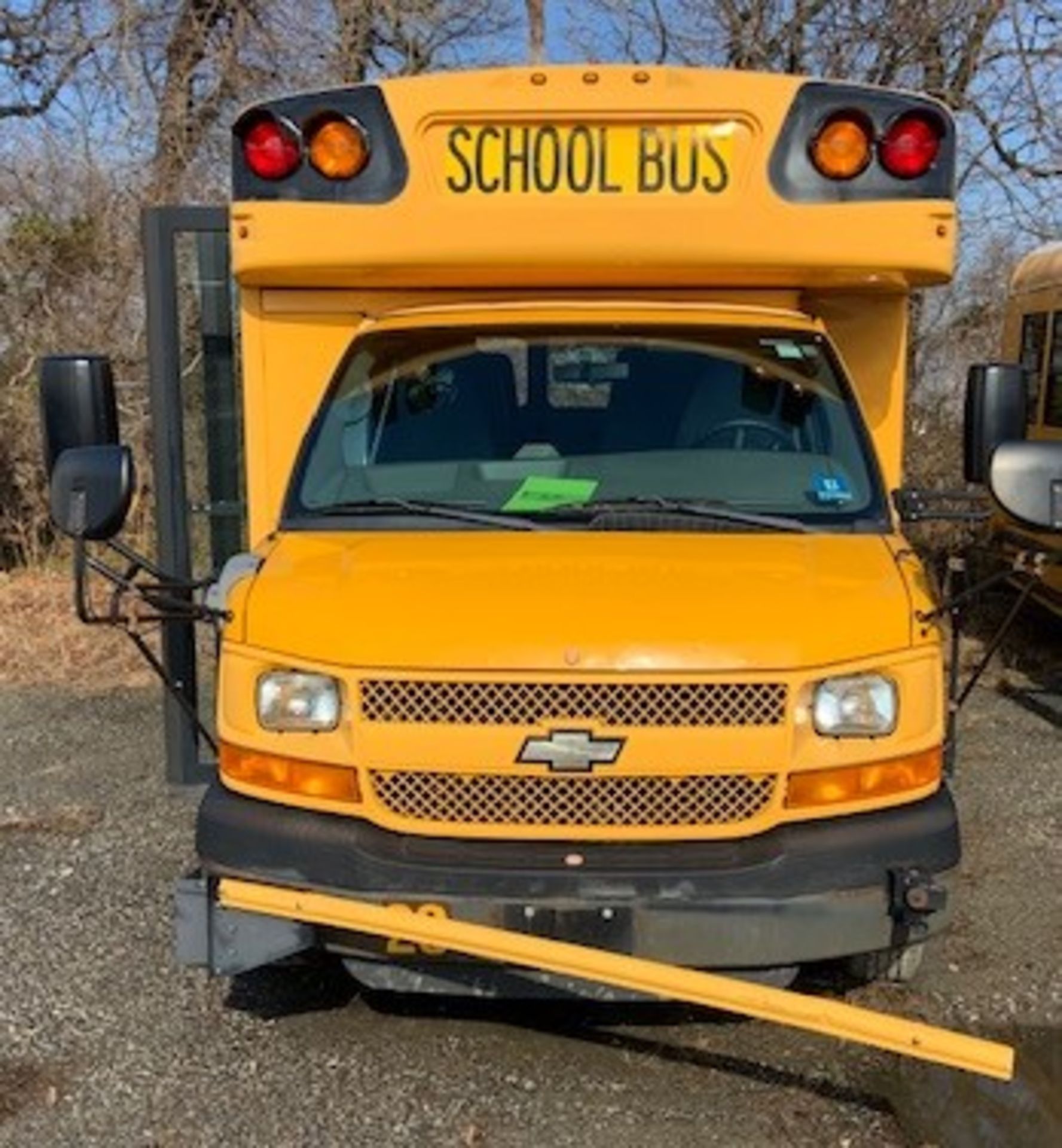 2013 Collins Chevrolet CSD-7450-C, 78,897 miles, VIN: 1GB3G3BG2C1142373, 16 seats, Handicap: Y