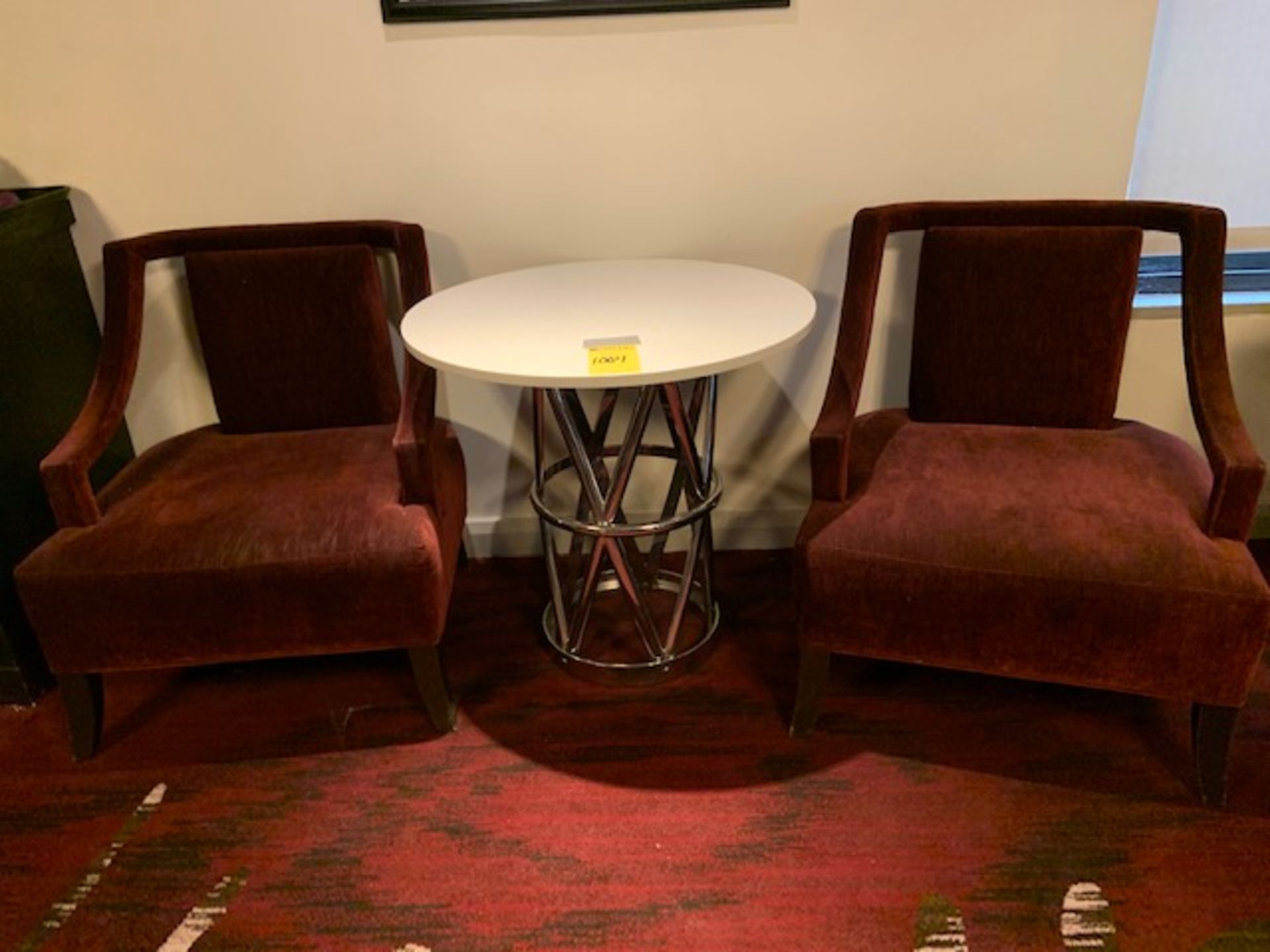(2) 3-Piece Chair (2) & Table Set , 5th Floor Concierge
