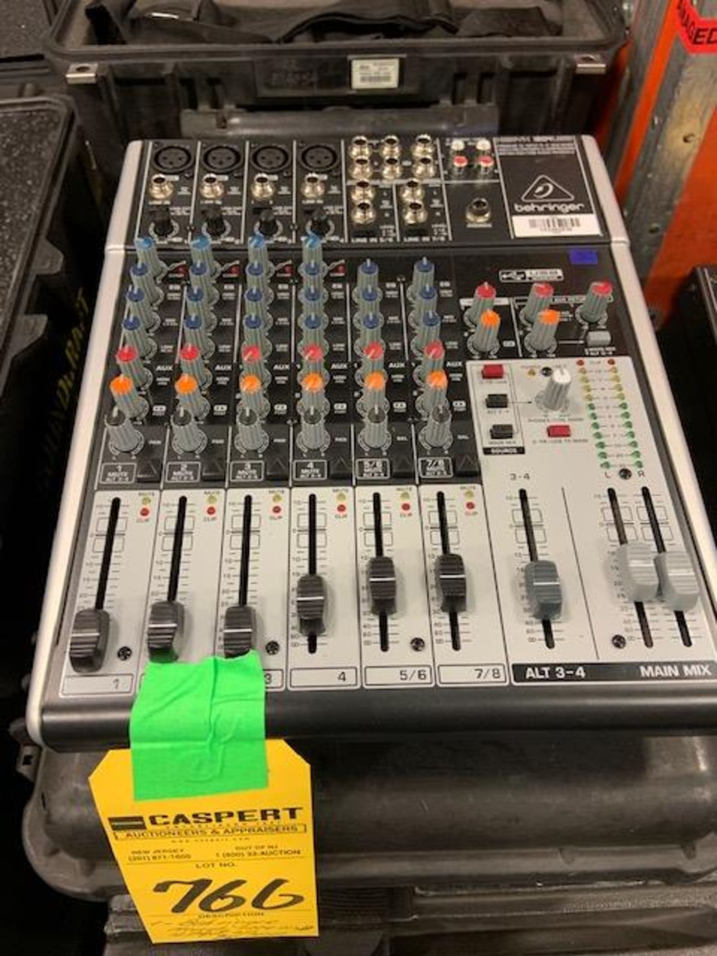 CONSOLE AUD BEHRINGER 12CH XENYX 1204USB 12X2