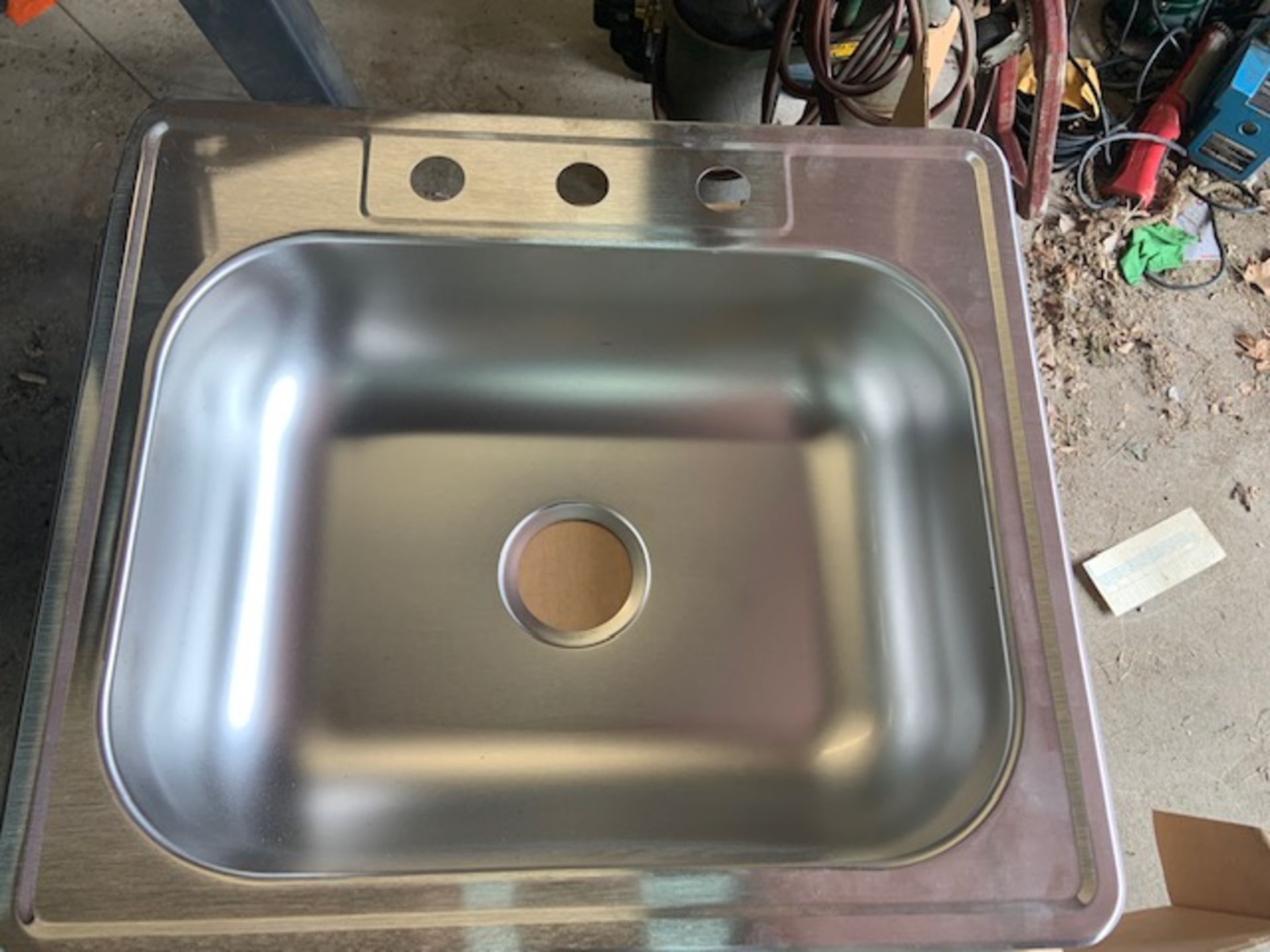 Stainless Steel 1-Compartment Sink, 22" x 25" - New in the Box - Image 2 of 3