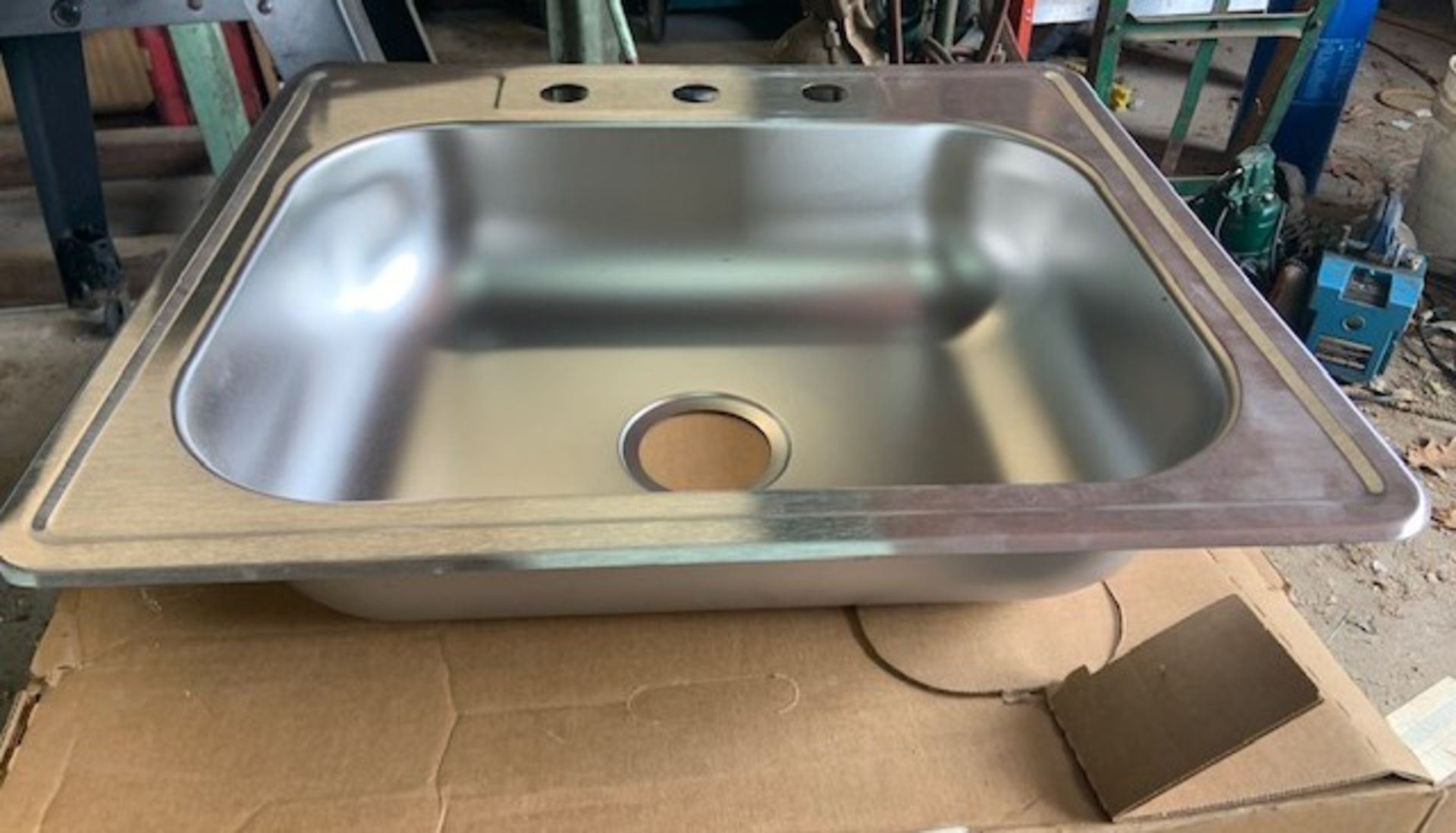 Stainless Steel 1-Compartment Sink, 22" x 25" - New in the Box