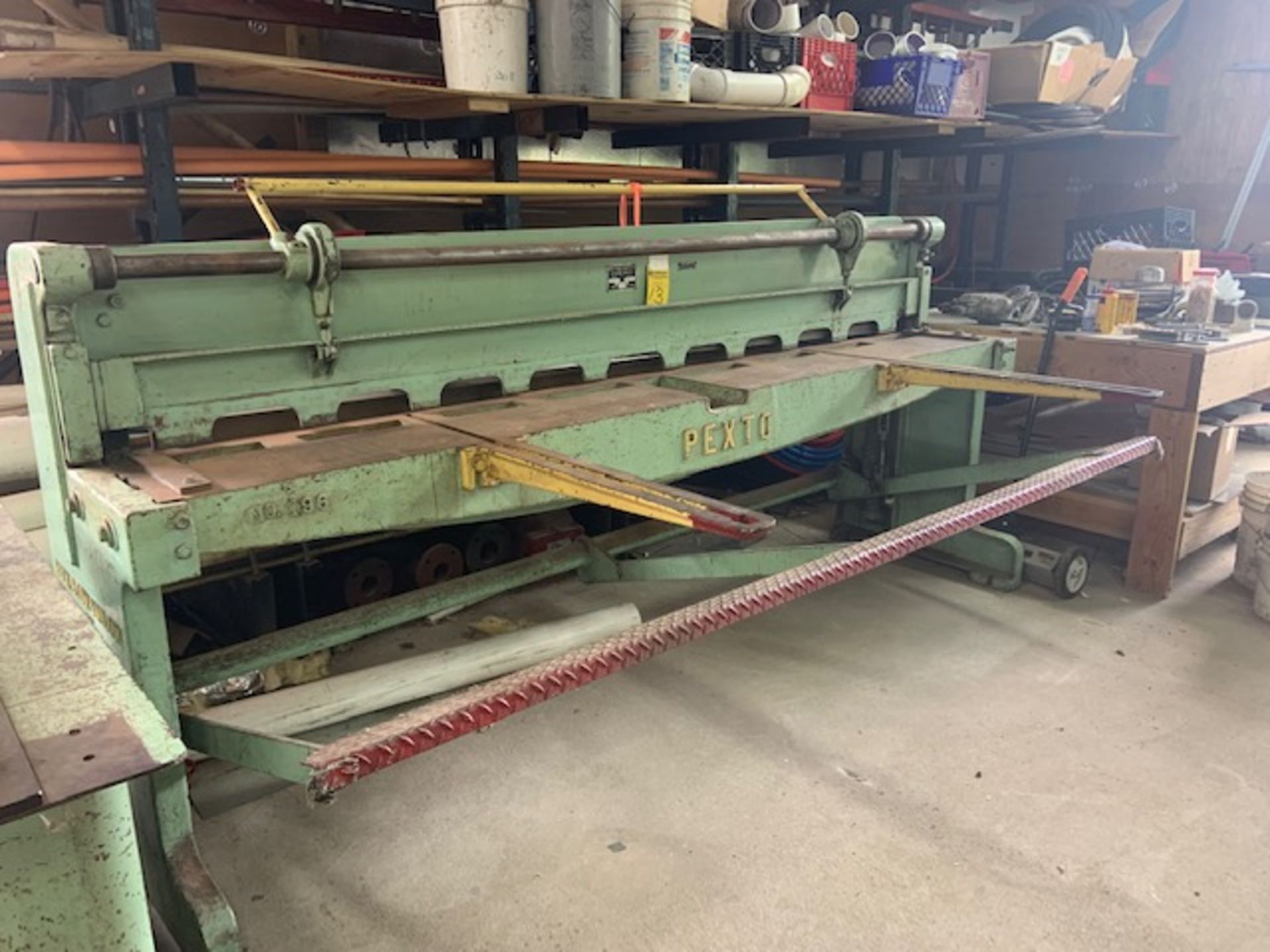 Pexto 8' Jump Shear, Model 19-A