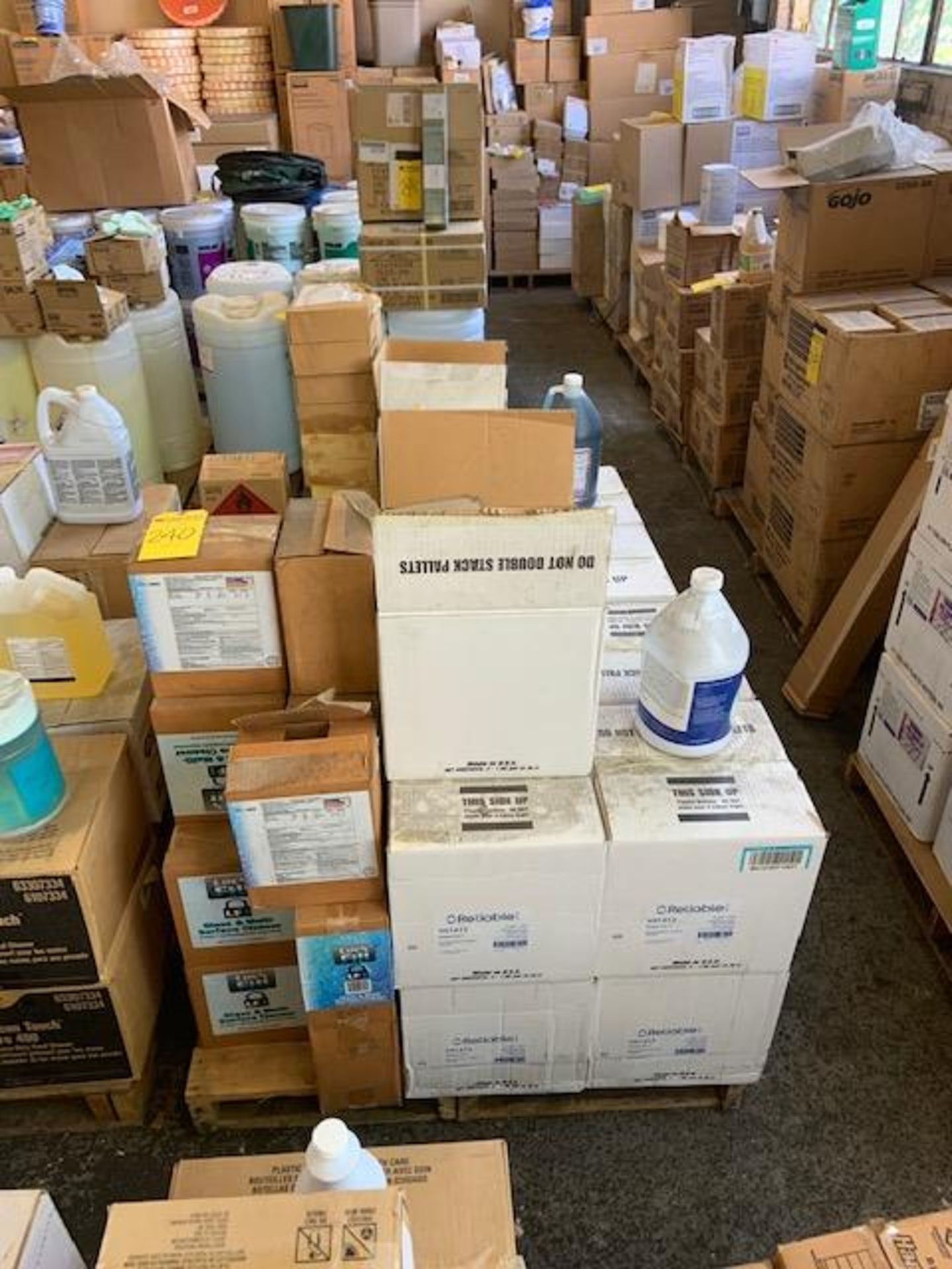 LOT - Skid of Assorted Chemicals