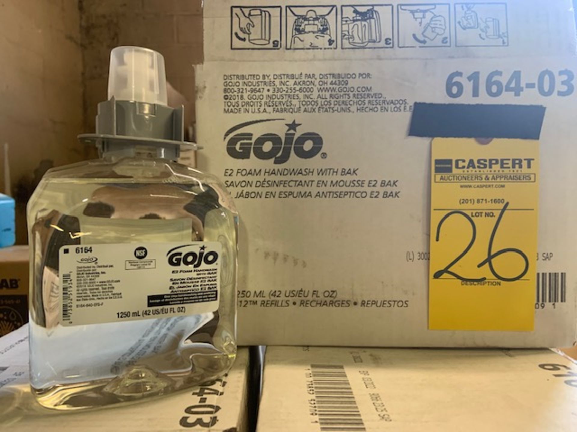 (19) Cases - Gojo 3/1250ML Hand Wash