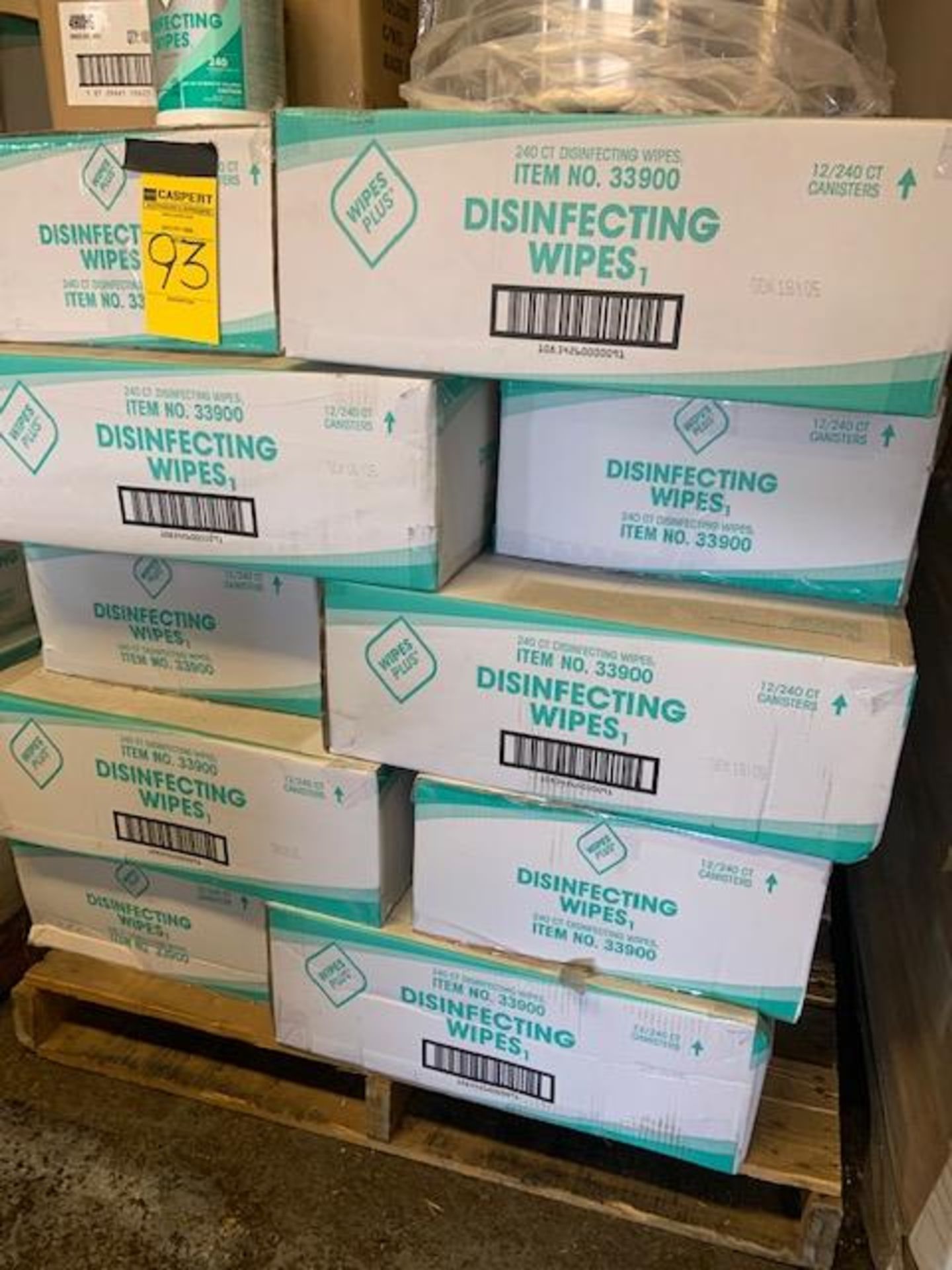 (60) 240 Count Disinfecting Wipes - Image 2 of 2