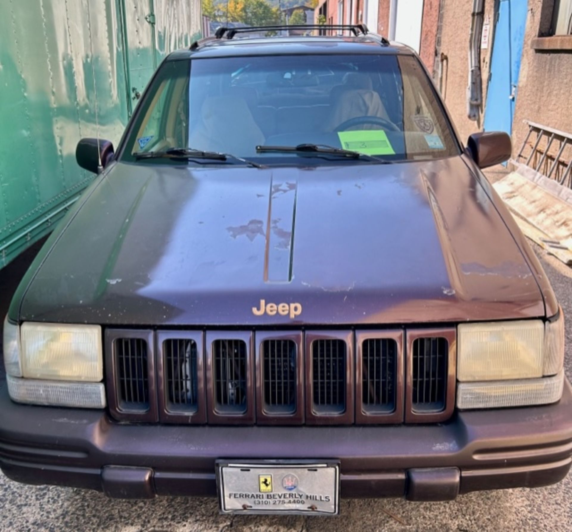 1995 Jeep Grand Cherokee Limited; VIN:1J4E278YOTC129819; Mileage UnKnown; NO KEY