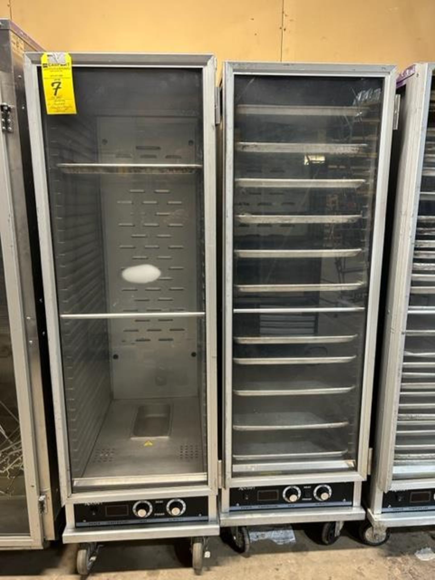 (2) Portable Proofing Cabinets, 34-Shelf