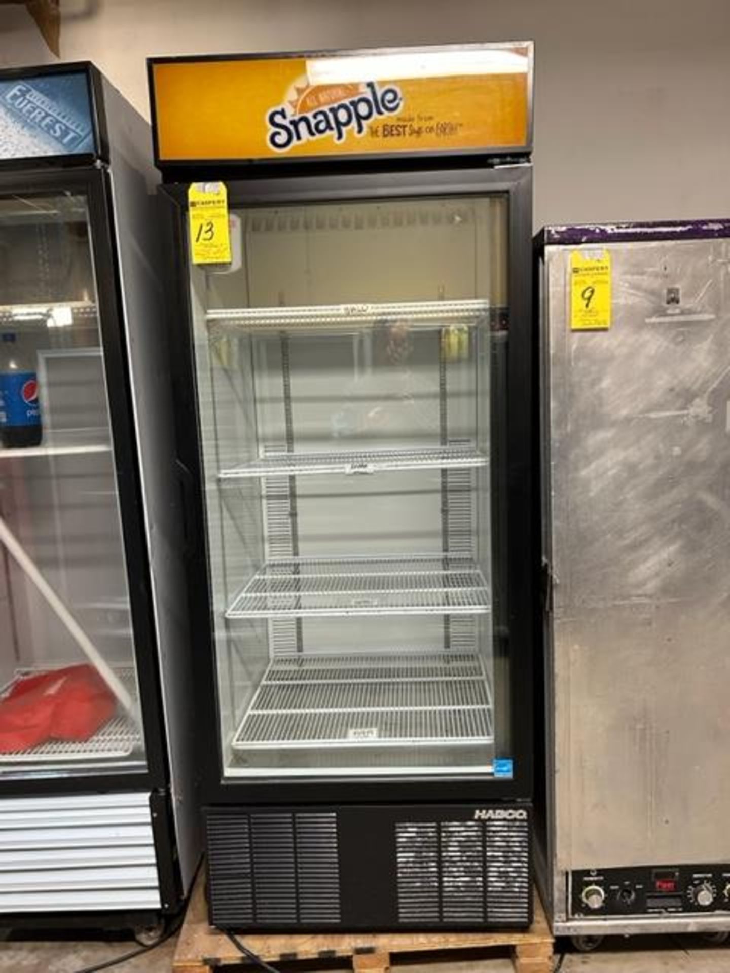 Habco Reach In 1-Door Glass Refrigeratror, ESM24