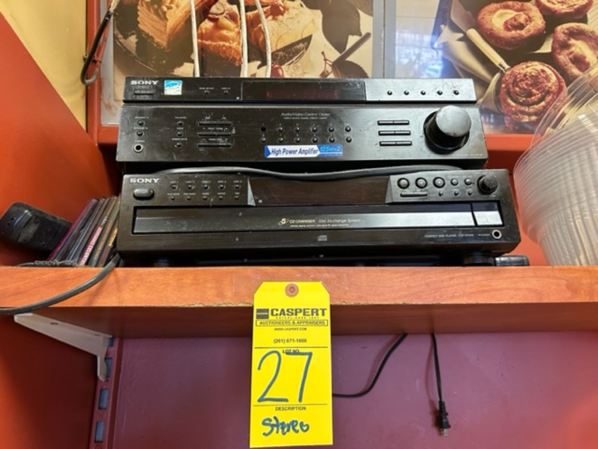 LOT - Sony Receiver and CD Changer