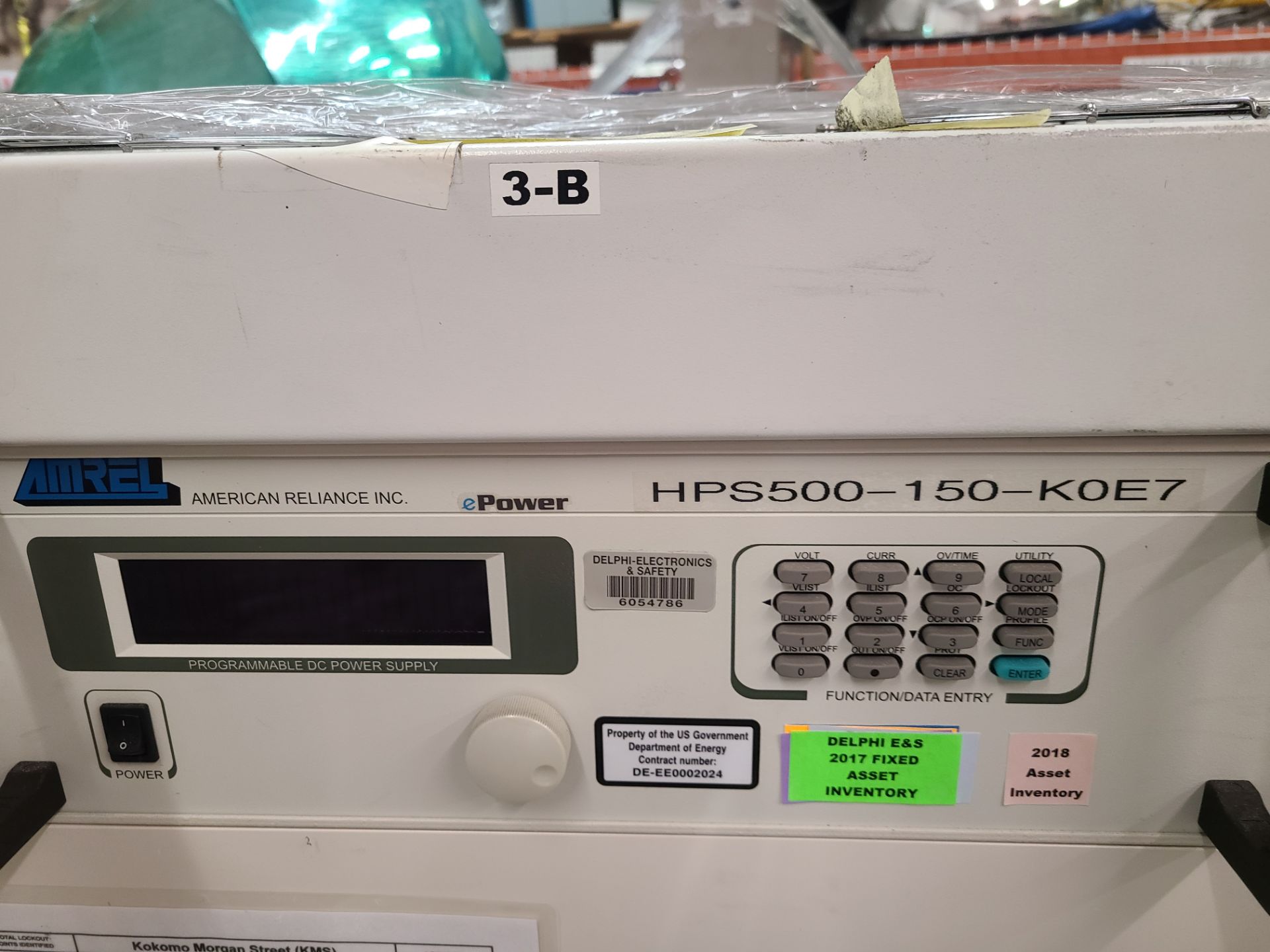 (2) AMREL HPS500-150-K0E7 POWER SUPPLY - Image 2 of 3