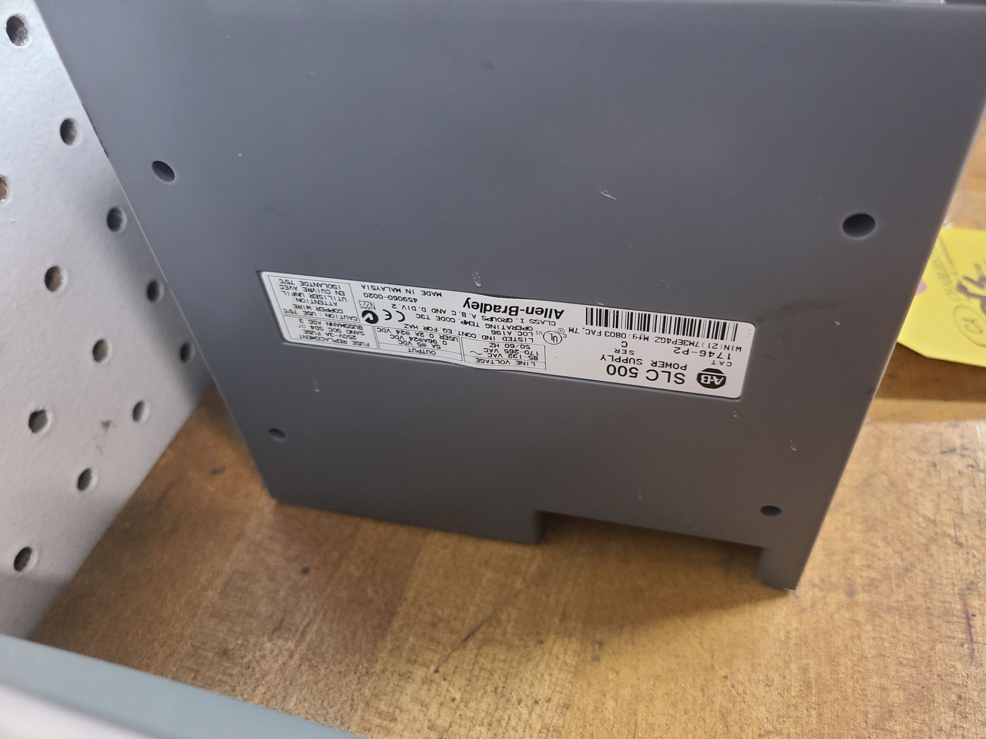 ALLEN BRADLEY SLC 500 POWER SUPPLY - Image 2 of 2