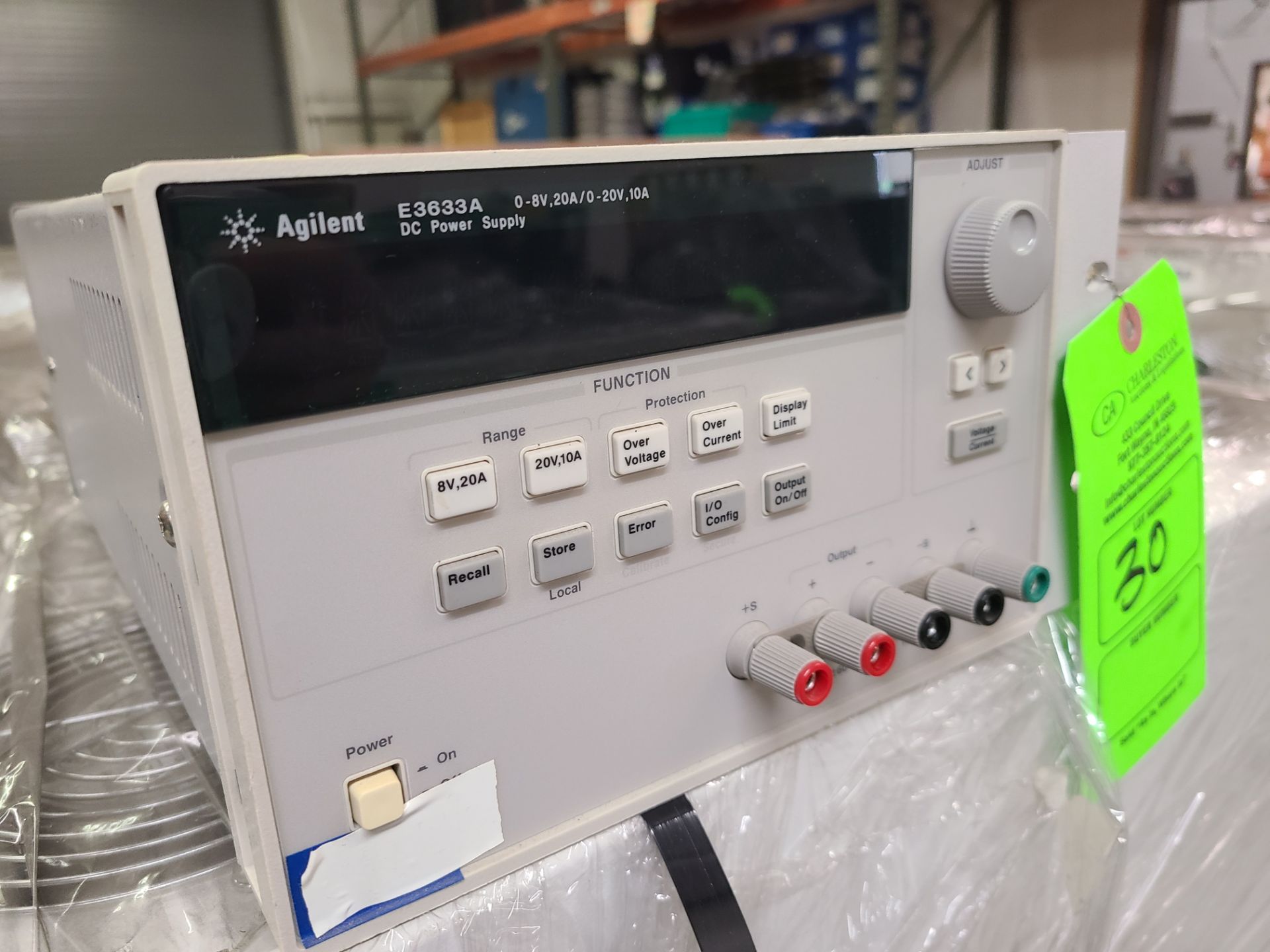 AGILENT E3633A DC POWER SUPPLY