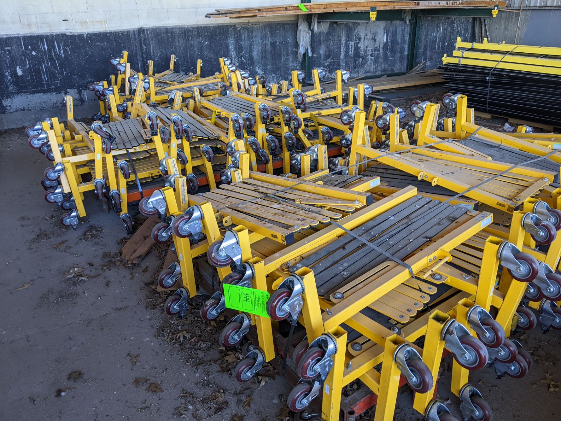 (3) CARTS OF SAFETY GATES