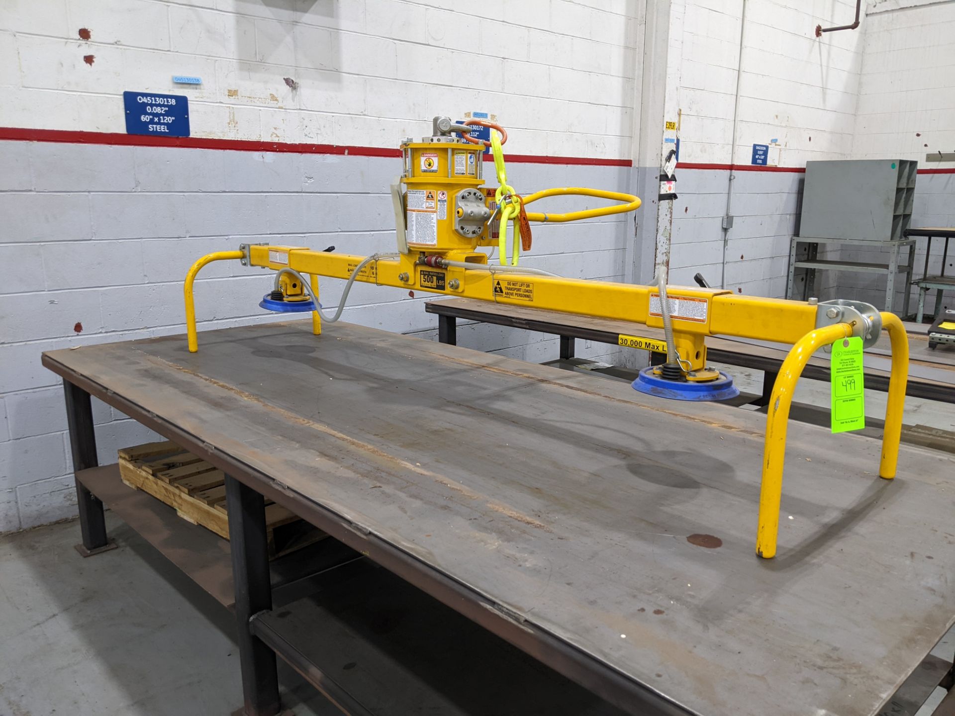 ANVER MECHANICAL VACUUM LIFTER; M# M100M