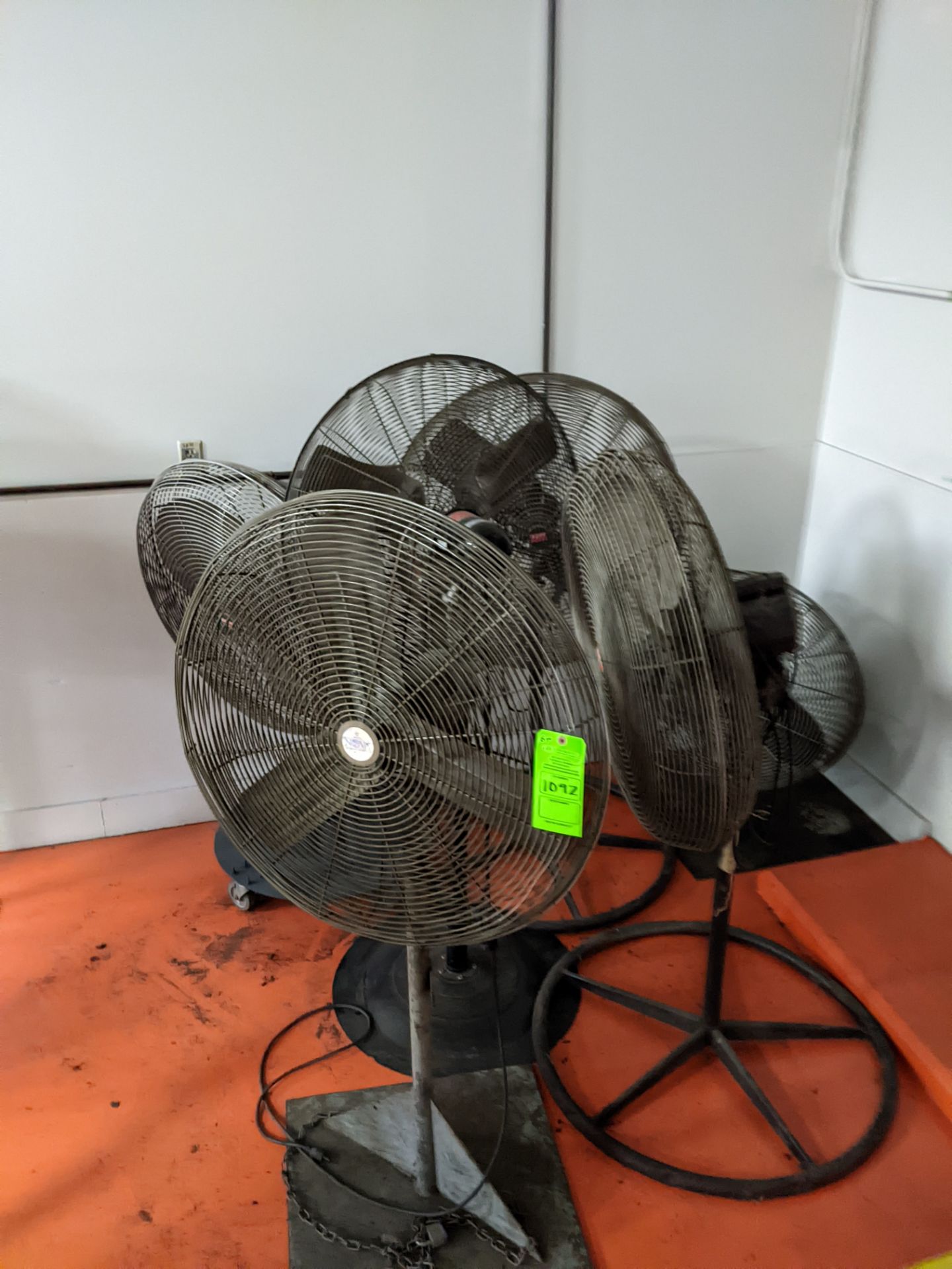 (6) VARIOUS STANDING FANS