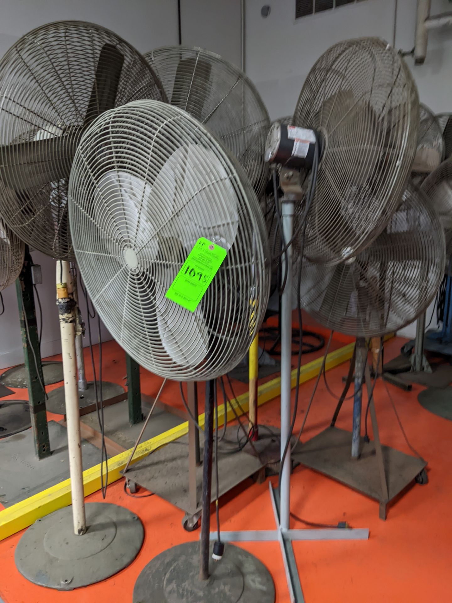 (6) VARIOUS STANDING FANS
