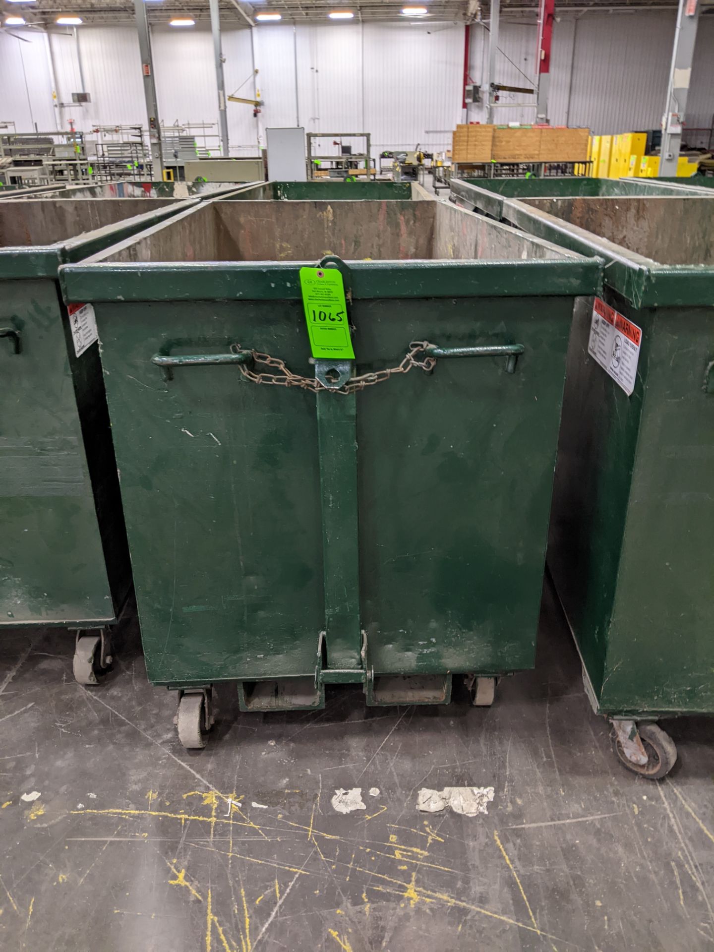 7'X3' GARBAGE CONTAINERS