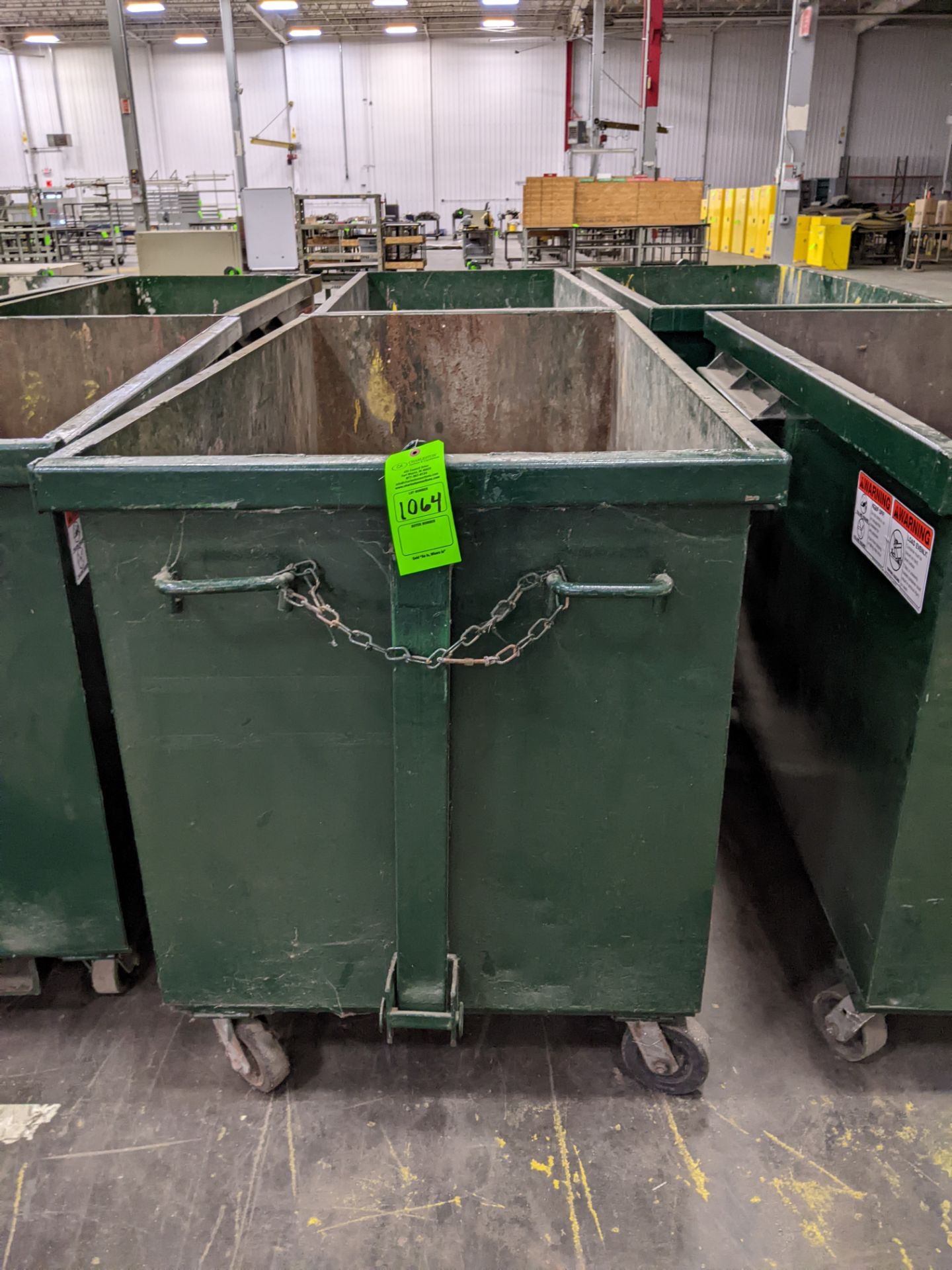 7'X3' GARBAGE CONTAINERS