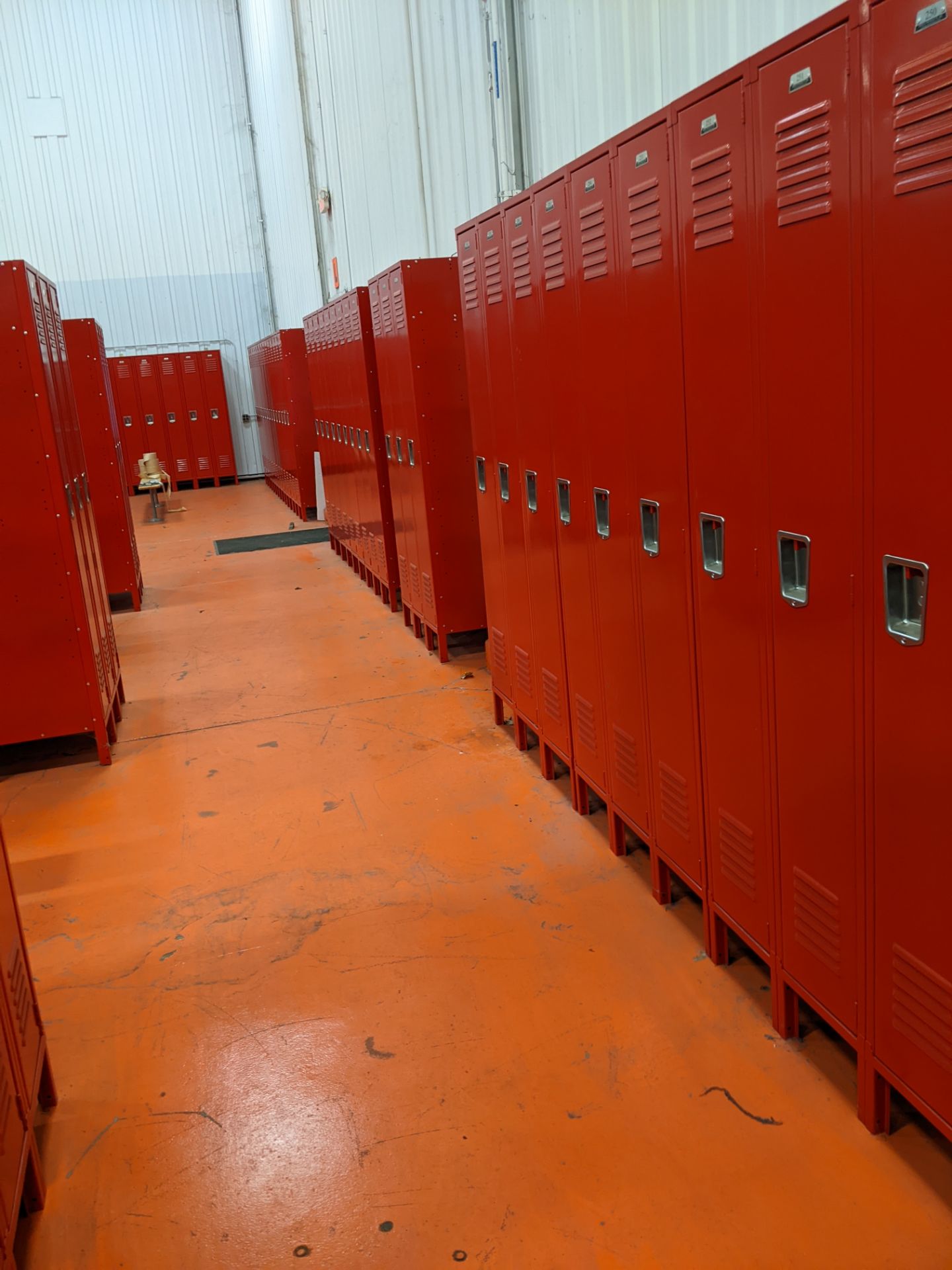 APPROX. (96) RED LOCKERS - Image 2 of 2