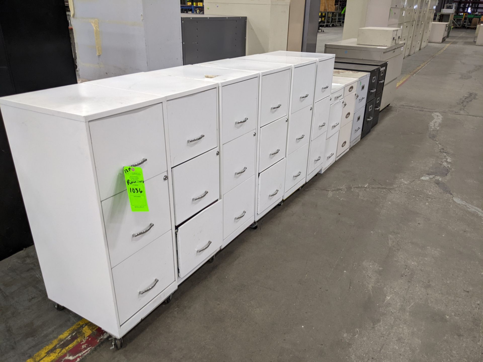 (12) MISC FILING CABINETS