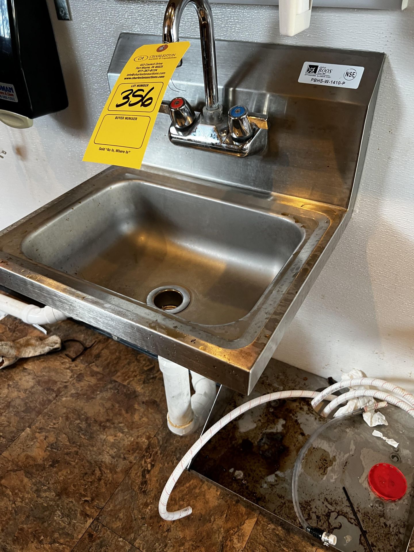 BOOS HAND SINK