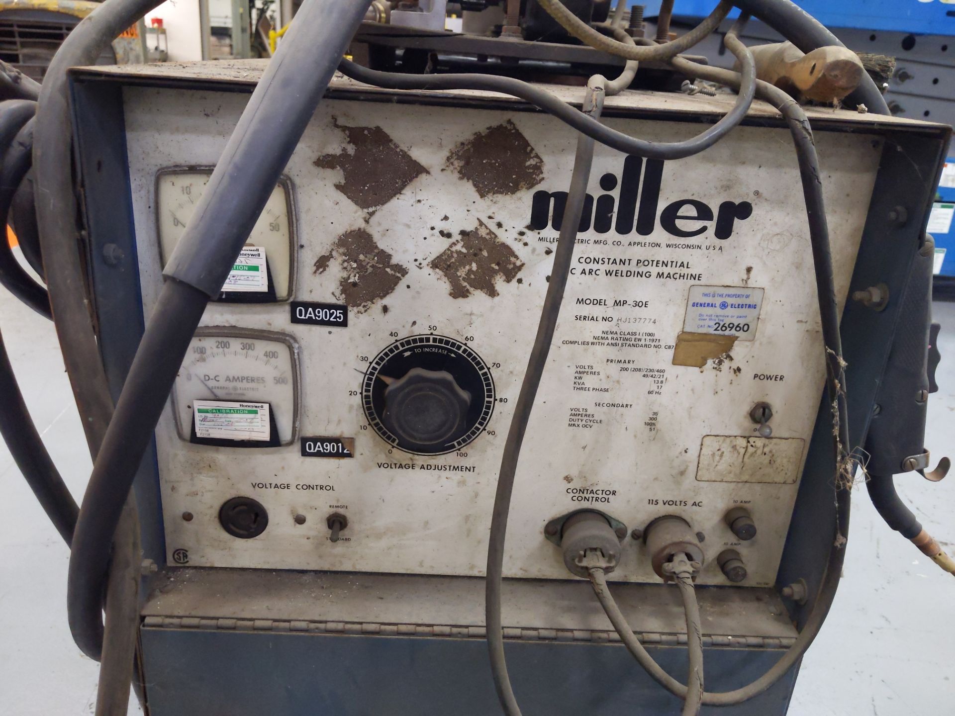 MILLER PORTABLE MIG WELDER 460V