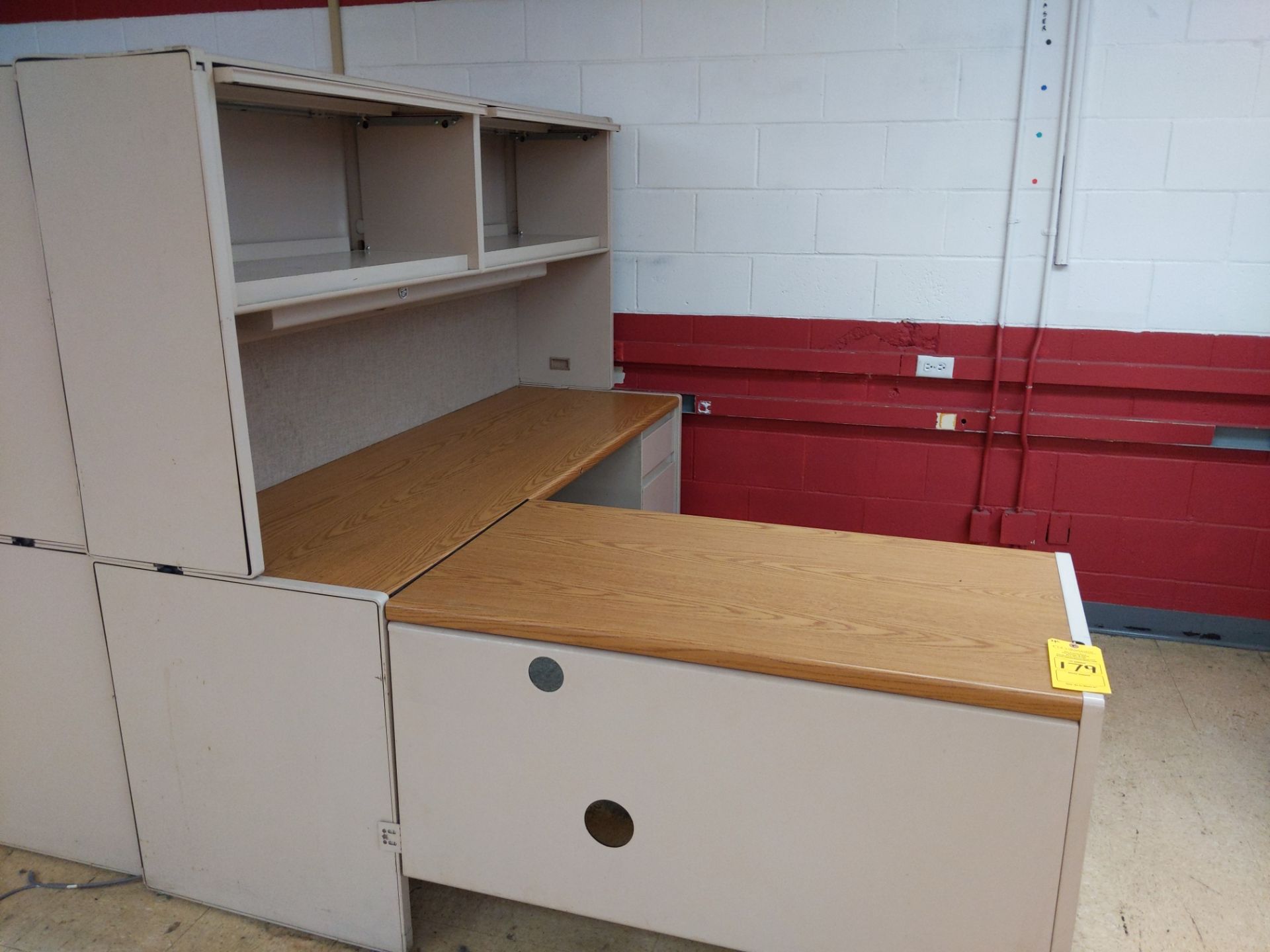 (2) OFFICE DESKS