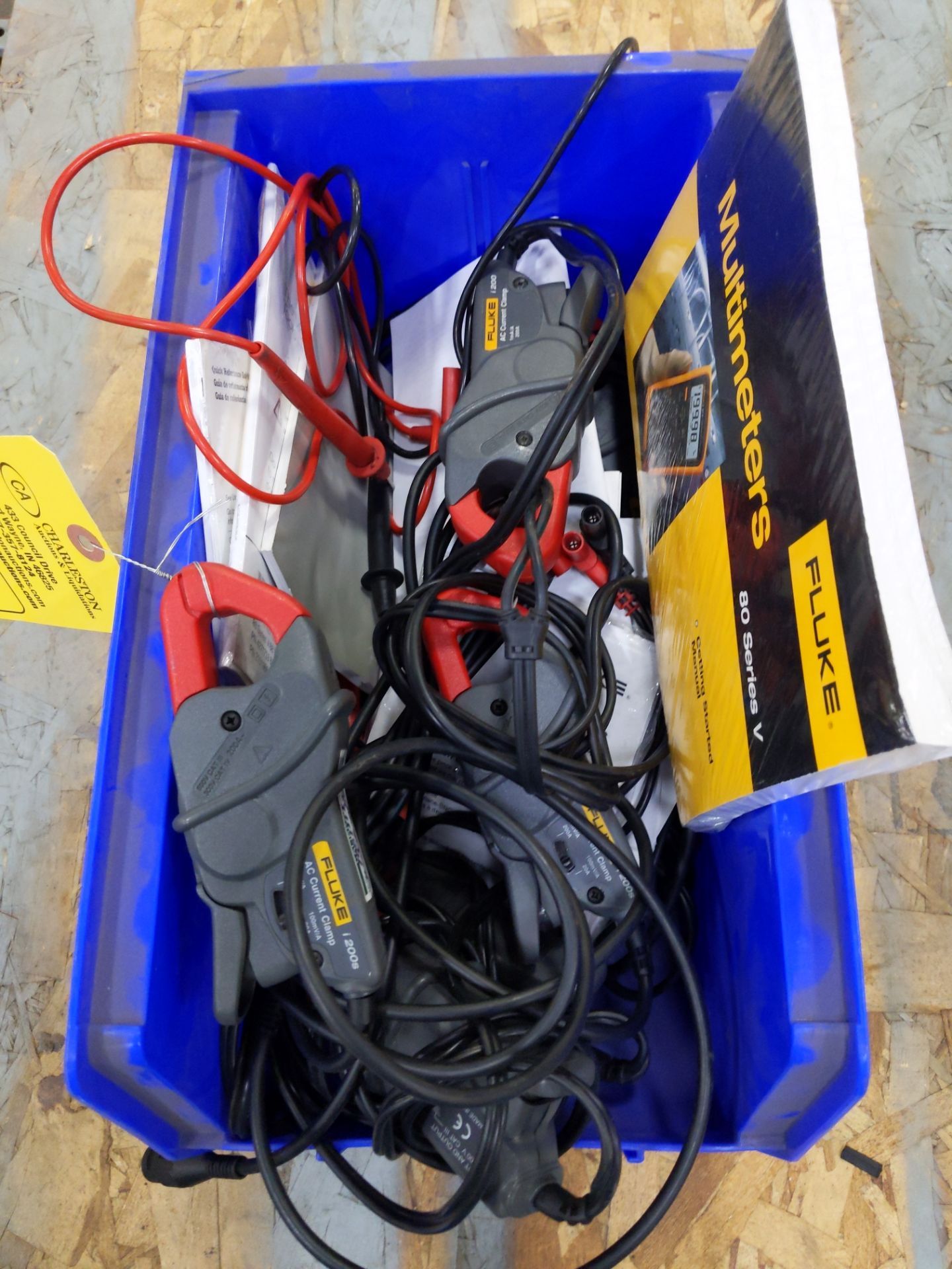 FLUKE AC CURRENT CLAMPS