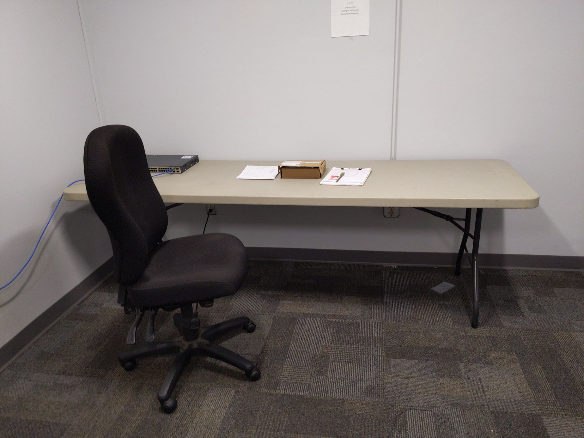 CONTENTS OF OFFICE- (3) FILING CABINETS & COLLAPSIBLE TABLE - Image 2 of 3