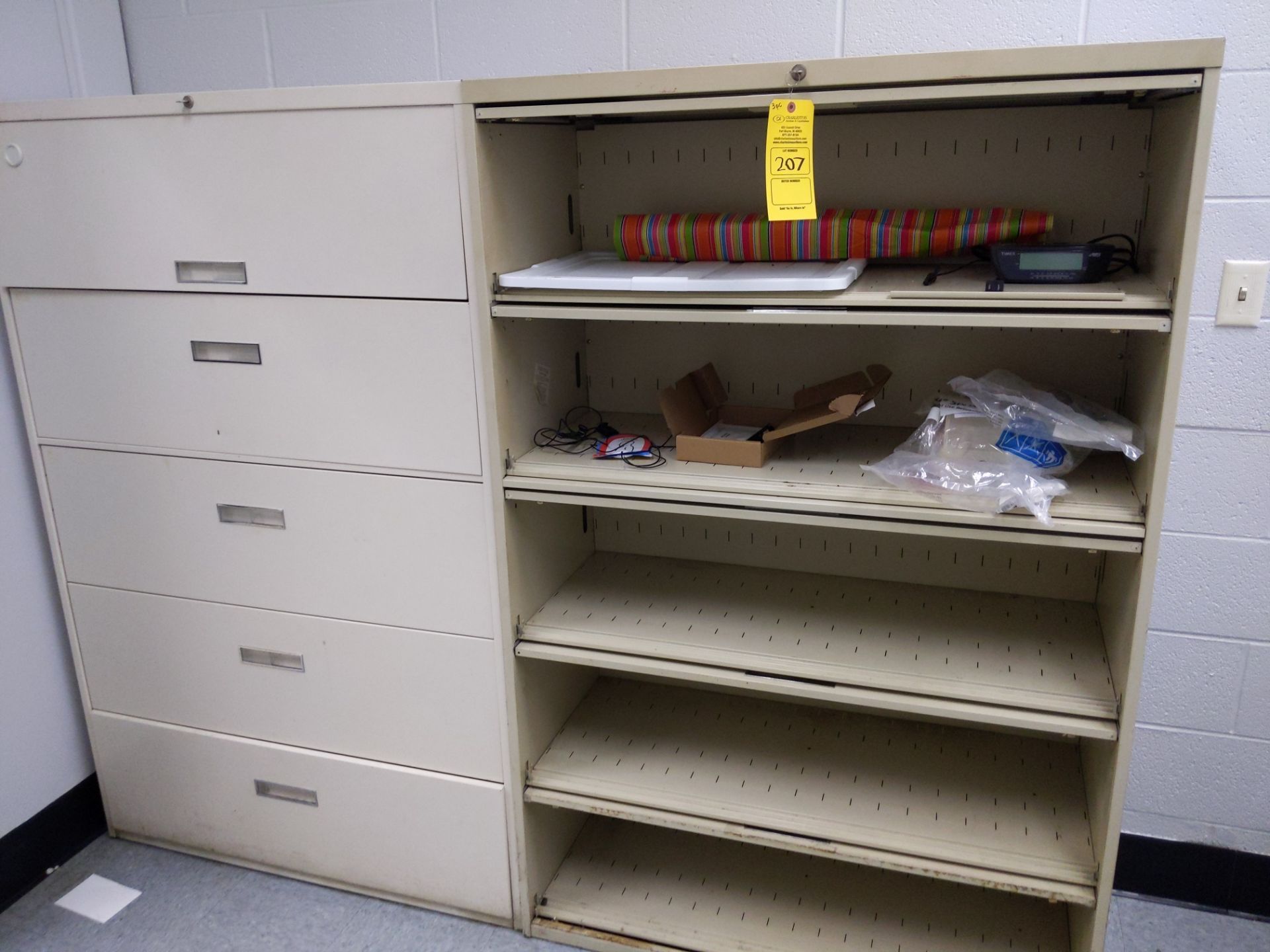 (3) FILING CABINETS AND CONTENTS